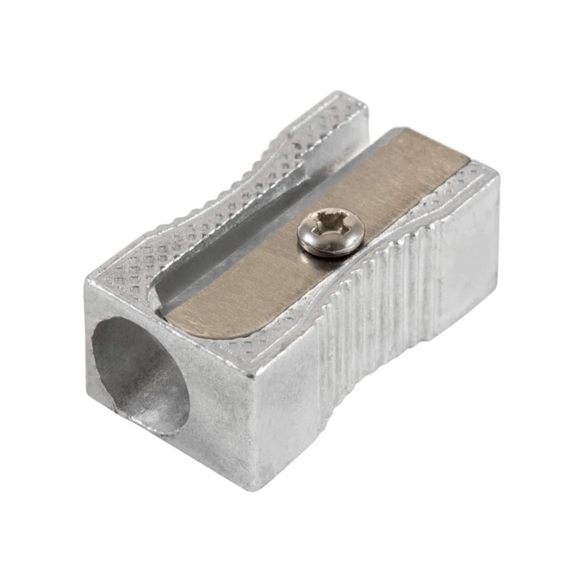 Caixa com 24 unds de Apontador Metalico Simples Retangular Leo&Leo Leonora - 4209