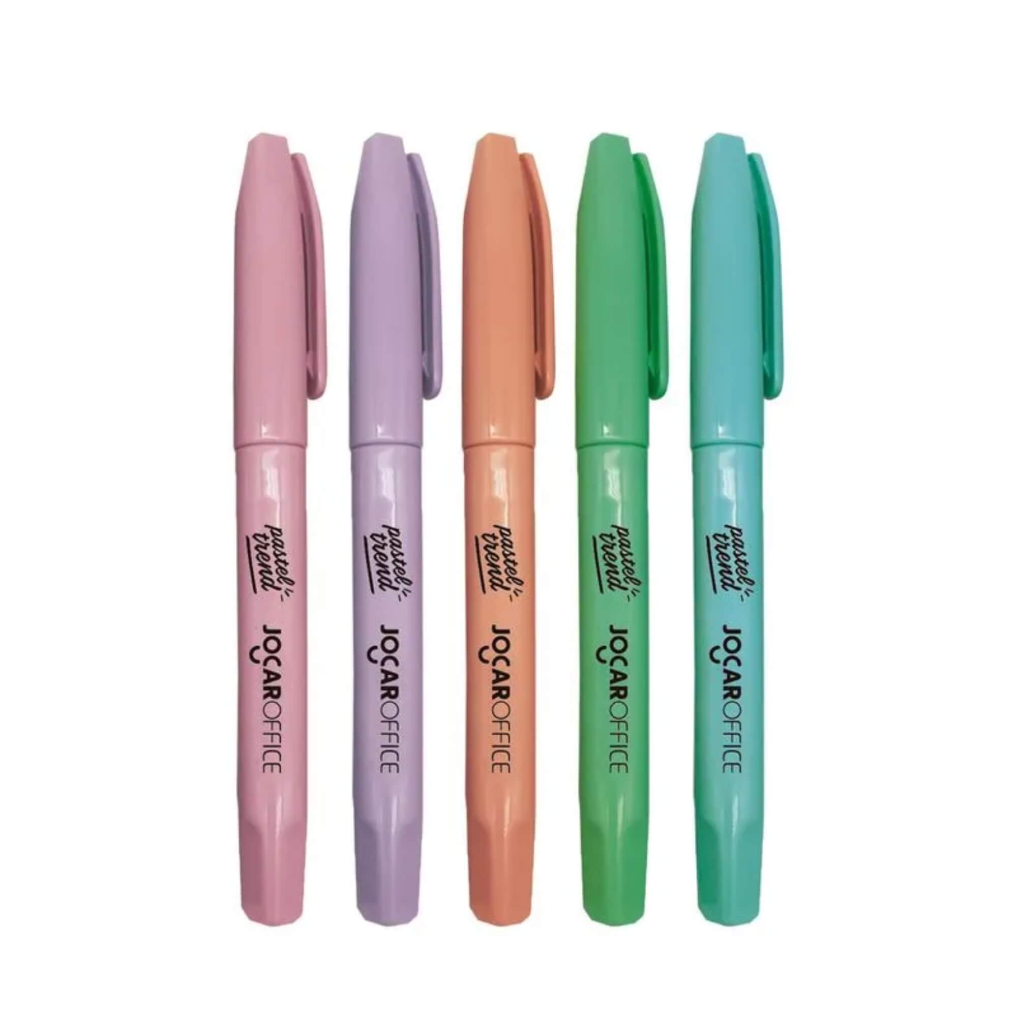 Marca-Texto Slim Pastel Display C/30 Und Jocar Office Leonora - 94109