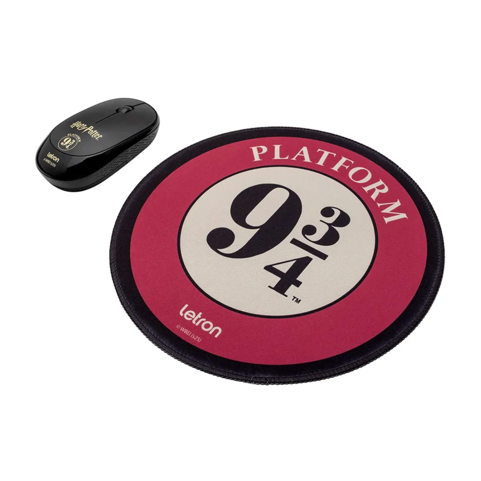 COMP Kit Harry Potter Letron - Fones Bluetooth + Mouse sem Fio