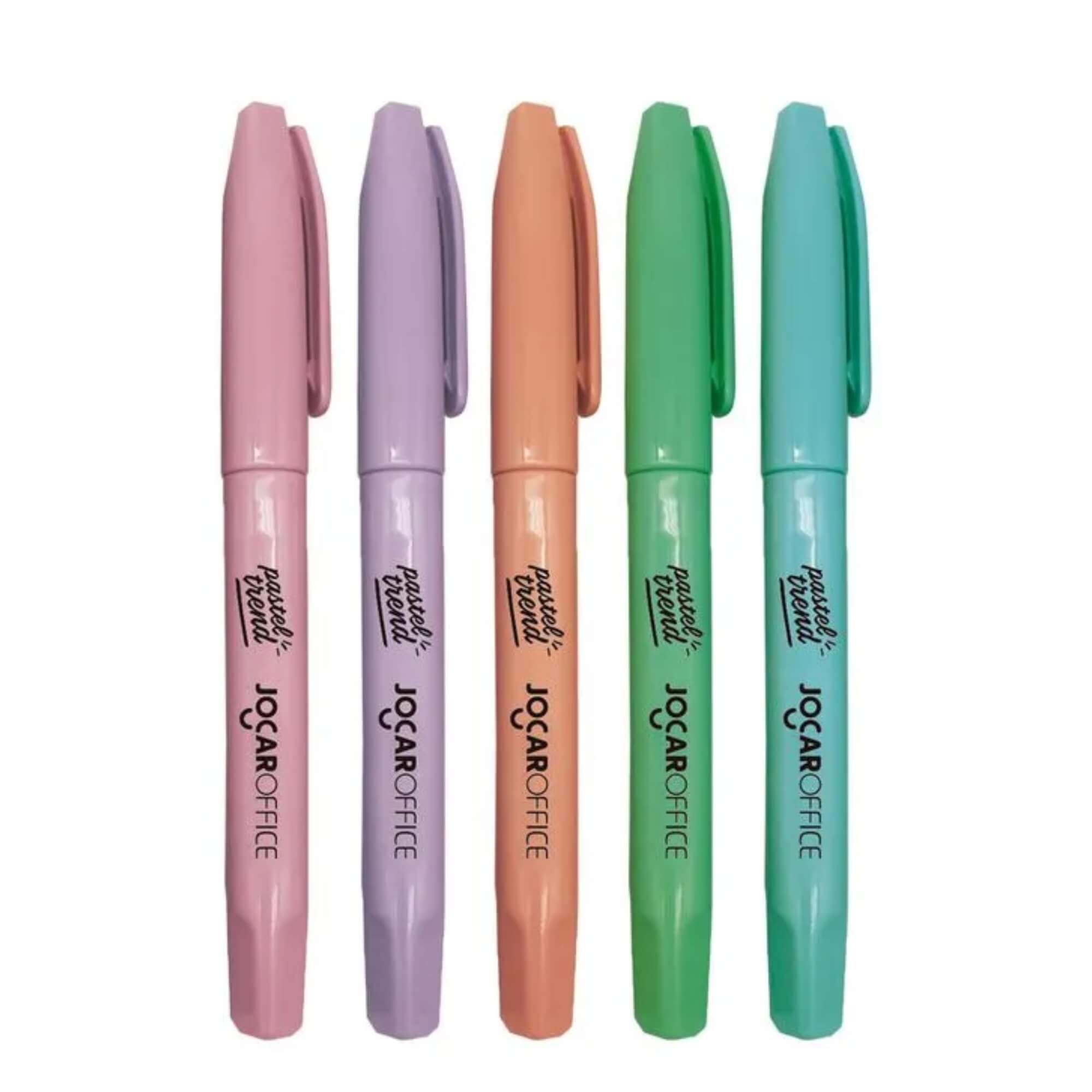COMP Kit Marca-Texto Slim Pastel + Marca-Texto Slim Metálico