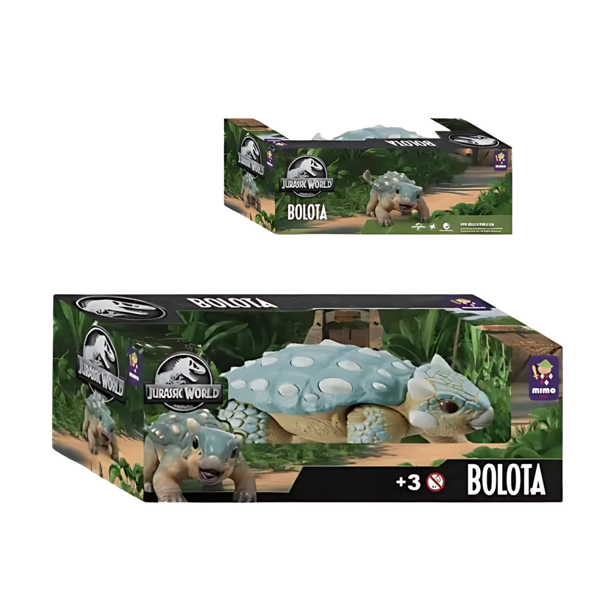 COMP Kit Infantil Dinossauros Jogo de Cartas Eu Vi + Brinquedo Boneco Bolota