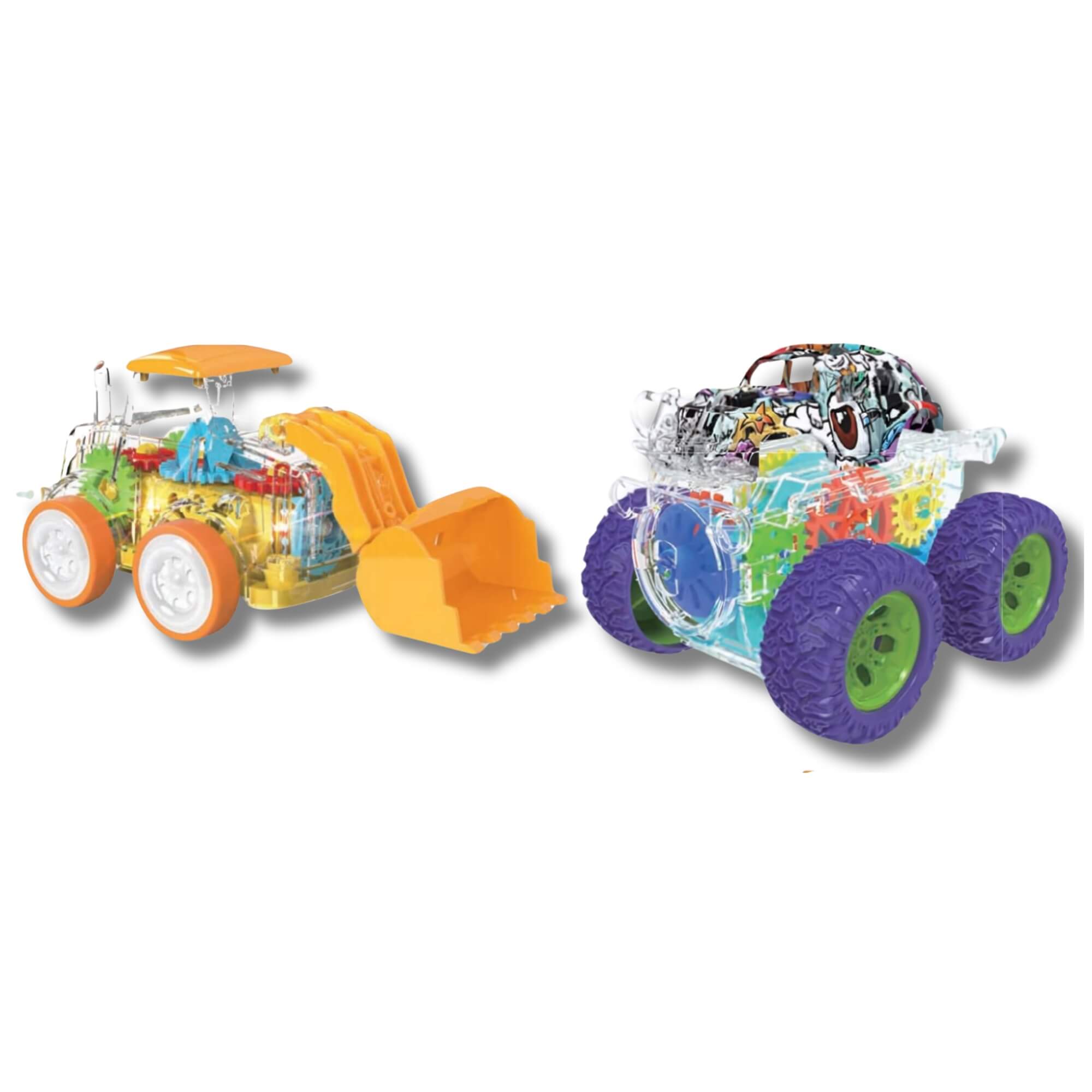 COMP Kit 2 Carrinhos Infantis Sortidos Coloria