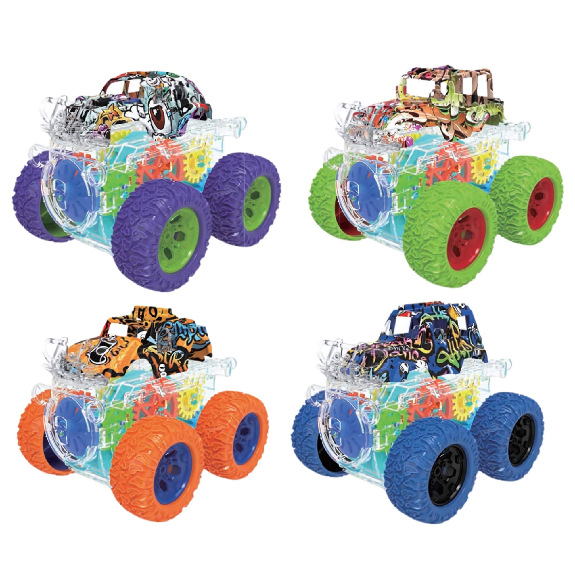 COMP Kit 2 Carrinhos Infantis Sortidos Coloria