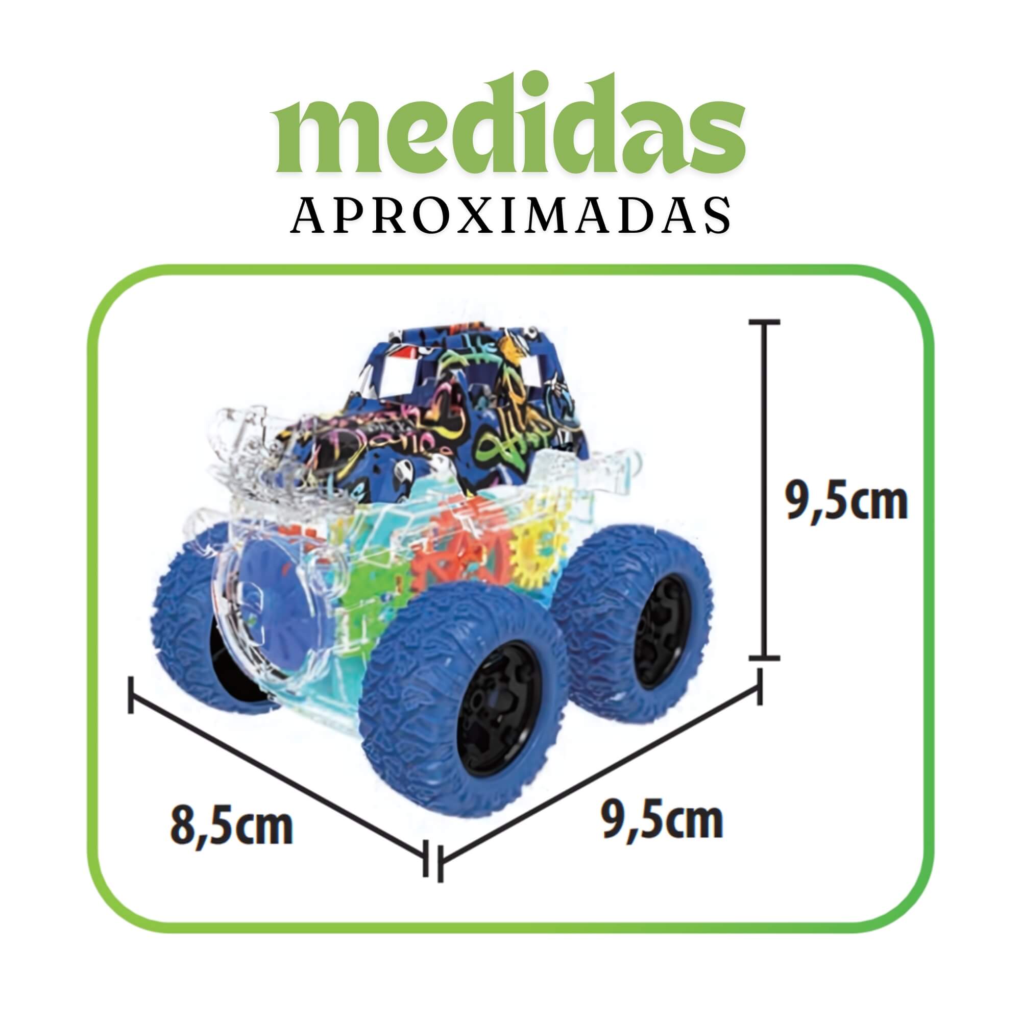 COMP Kit 2 Carrinhos Infantis Sortidos Coloria