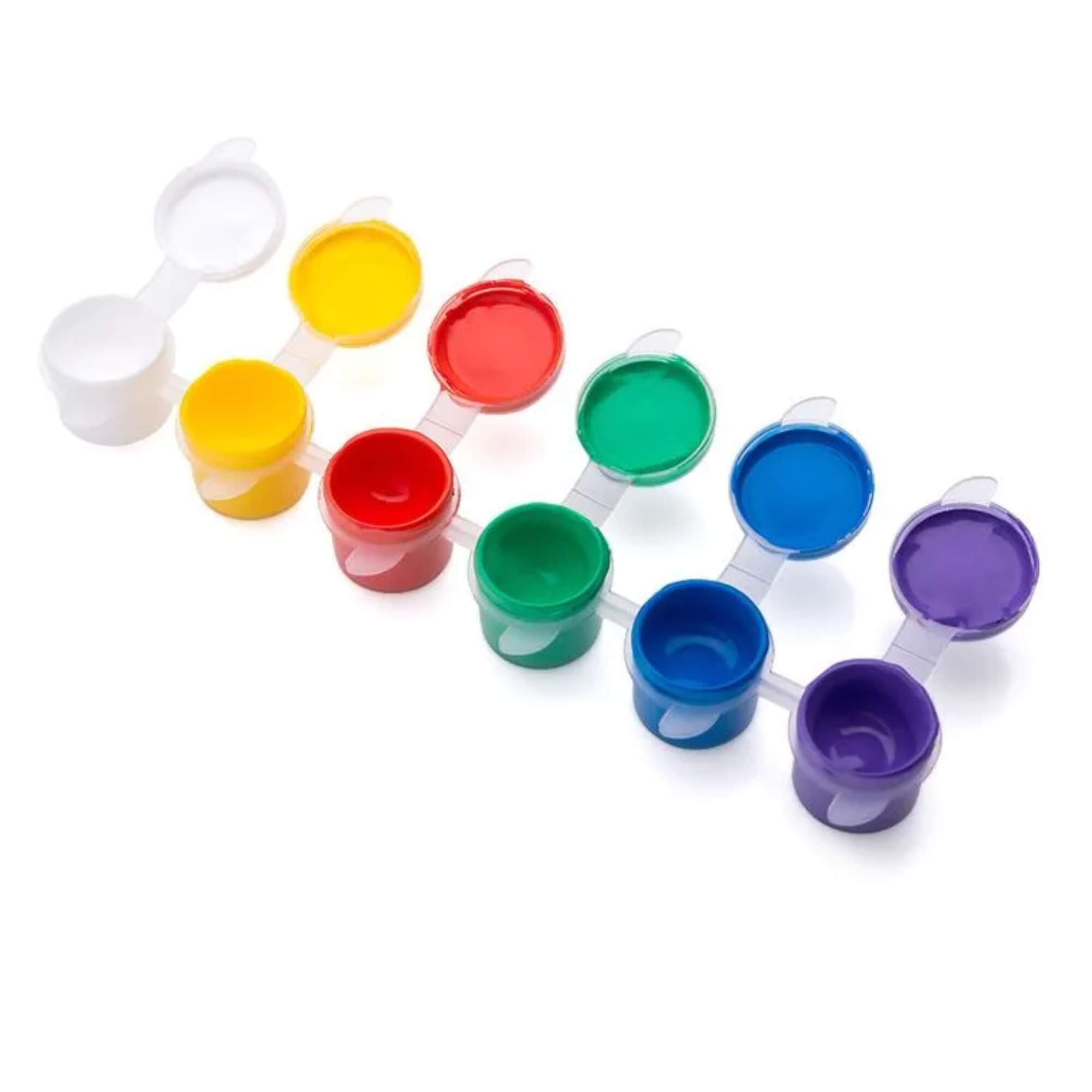 COMP Kit Guache Neon + Guache Escolar 3,68ml por Pote Leo&Leo Leonora