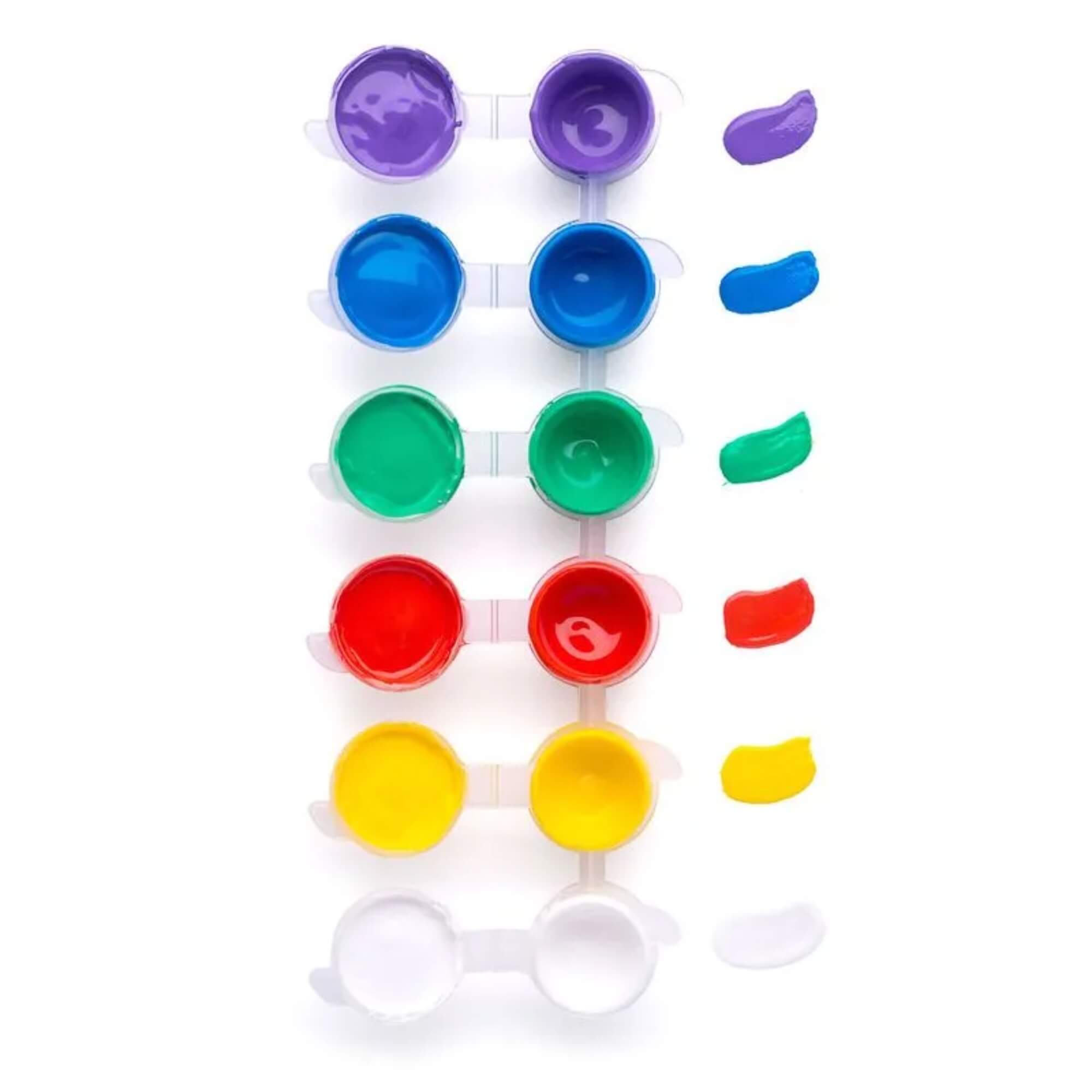 COMP Kit Guache Neon + Guache Escolar 3,68ml por Pote Leo&Leo Leonora