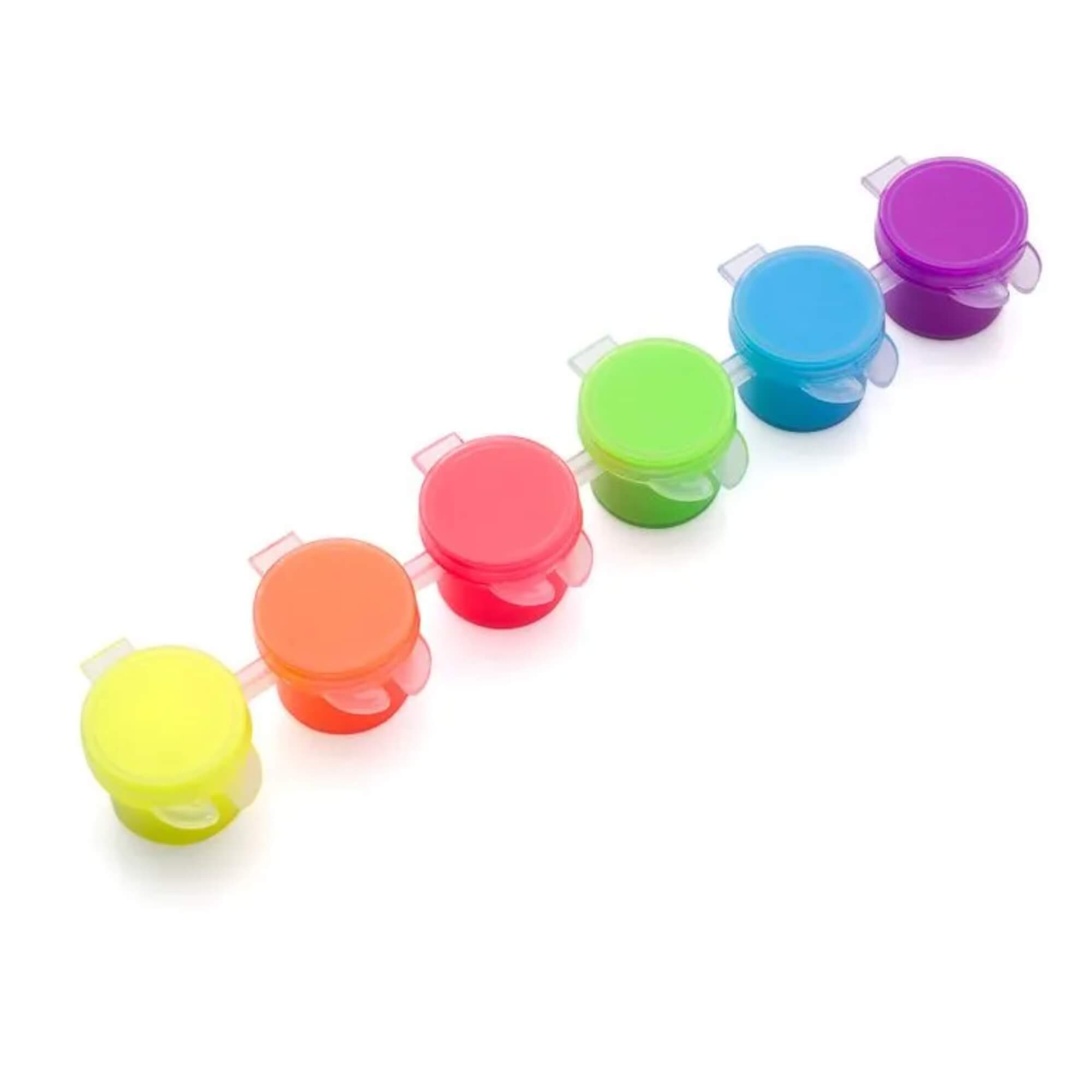 COMP Kit Guache Neon + Guache Escolar 3,68ml por Pote Leo&Leo Leonora