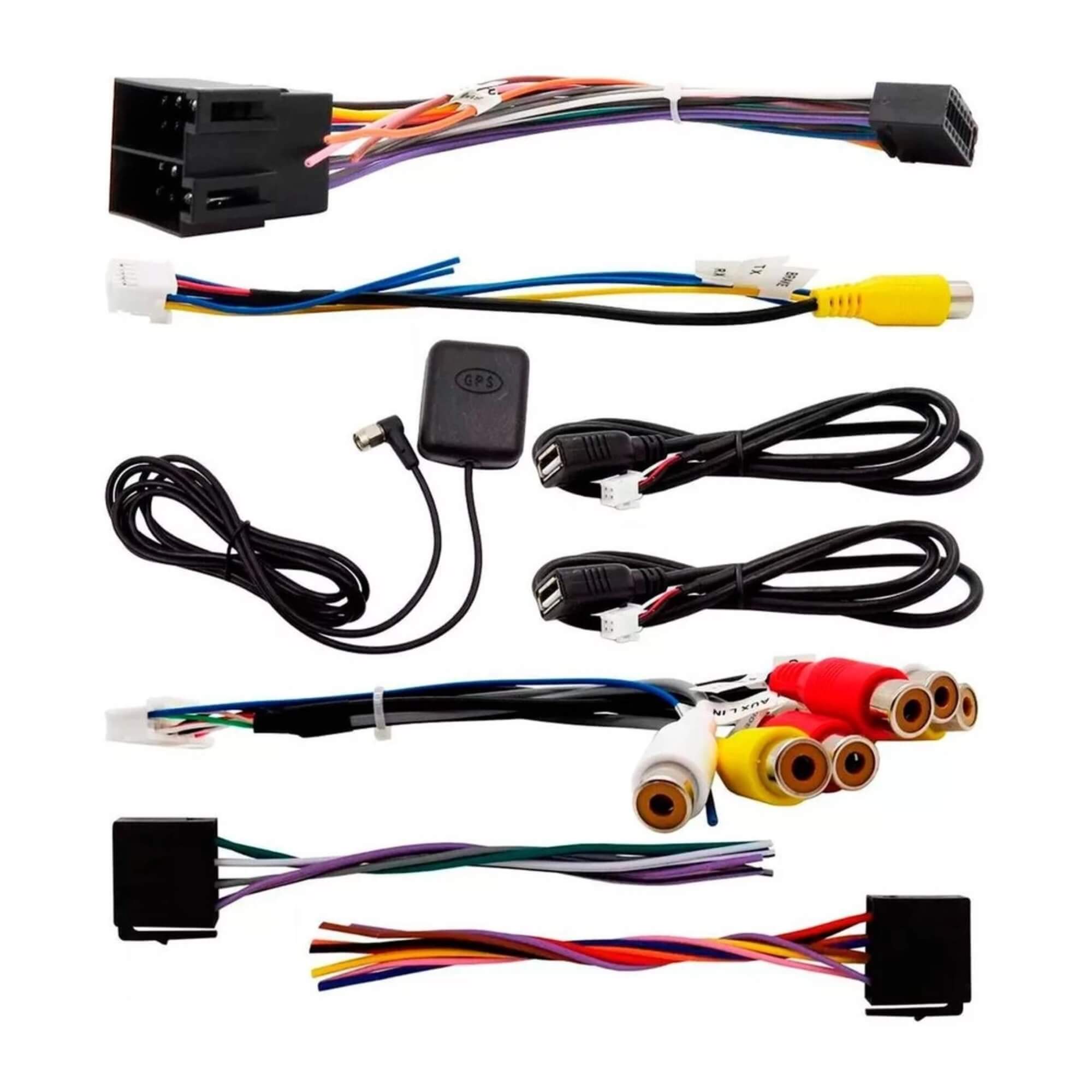 COMP Kit Multimídia H-tech para Câmeras e Sensores - Multimídia + Câmera de Ré