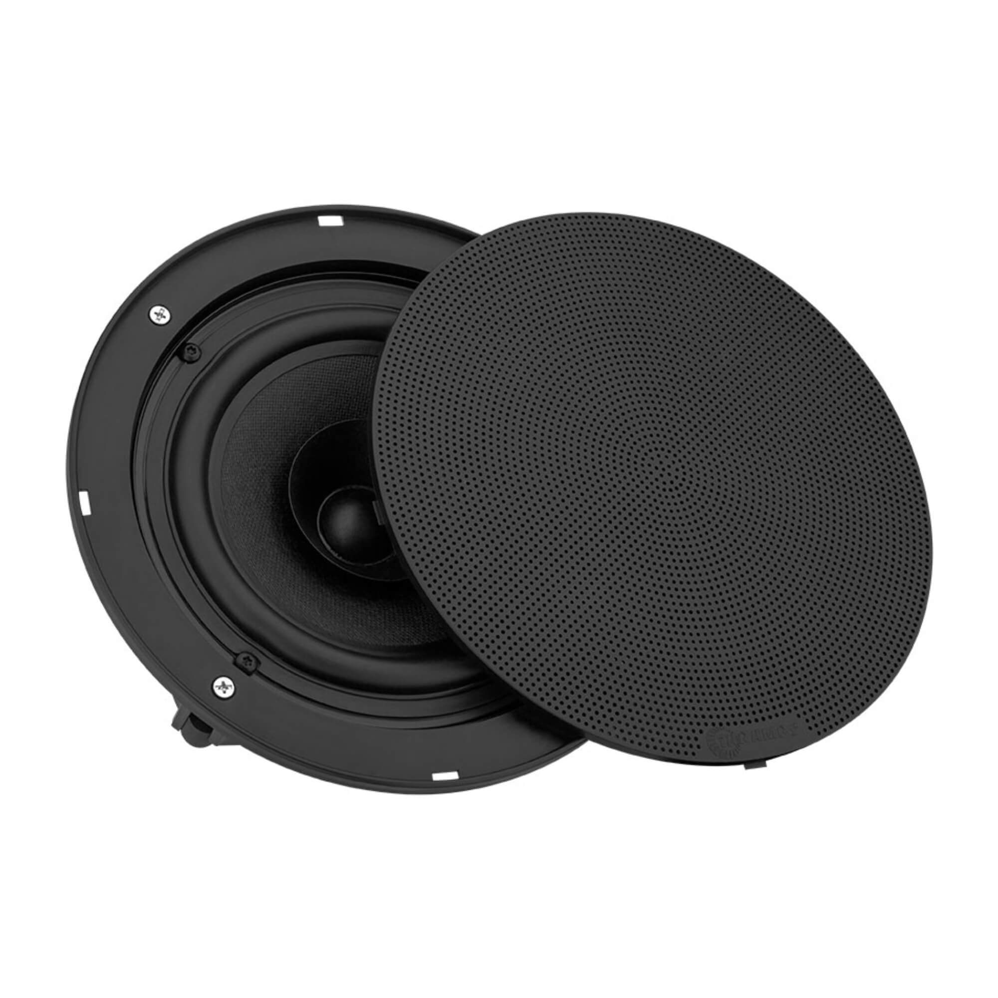 COMP Kit 2 Arandela 6" Polegadas 40 Watts RMS 4 Ohms Preta (2 Pares) Taramps