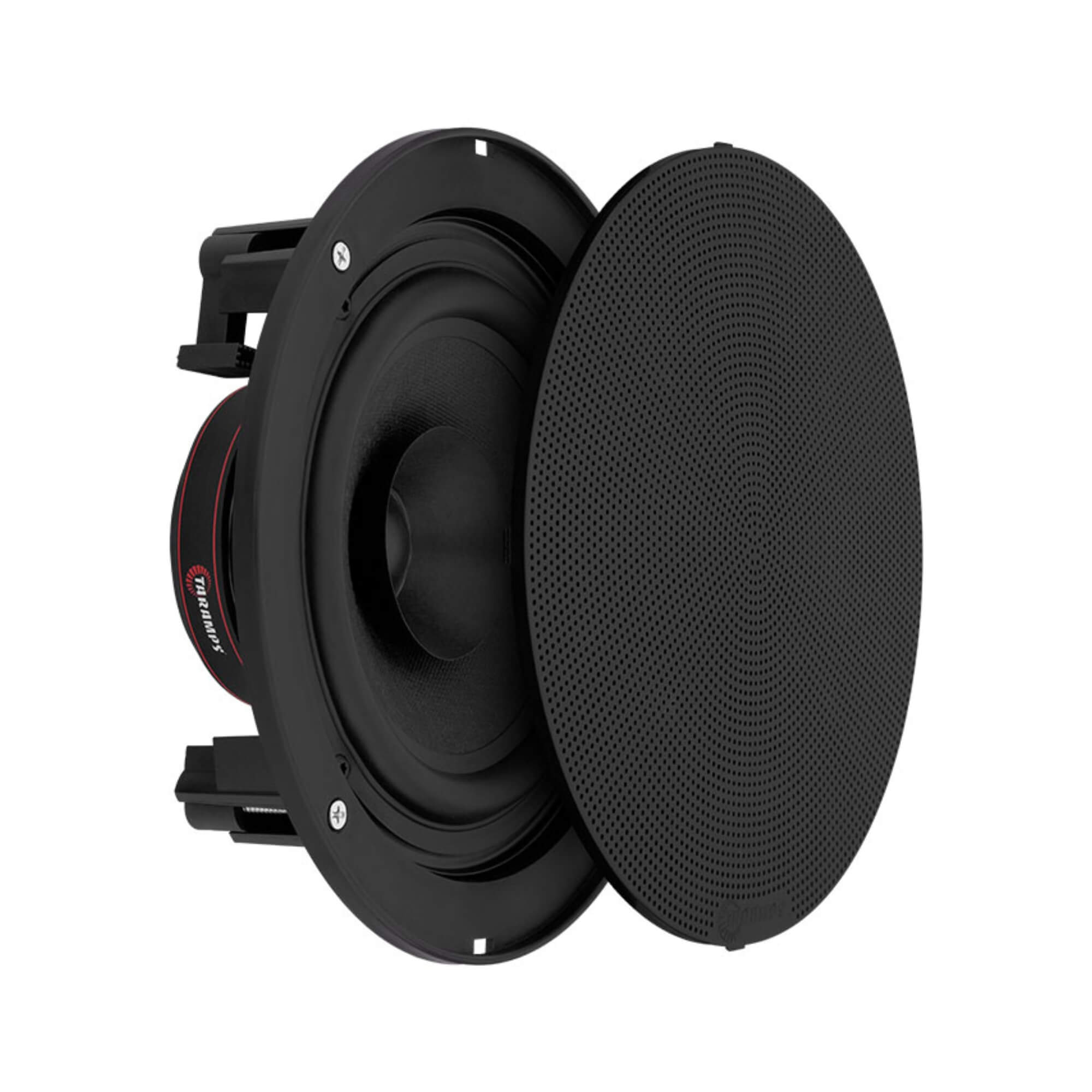 COMP Kit 2 Arandela 6" Polegadas 40 Watts RMS 4 Ohms Preta (2 Pares) Taramps