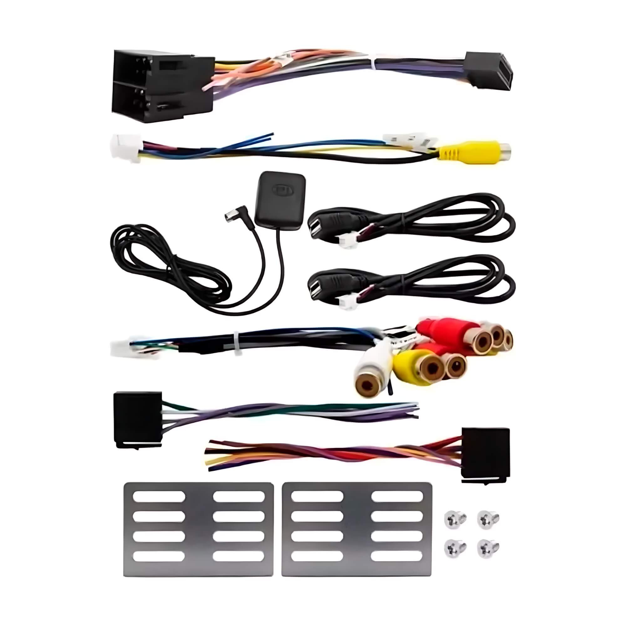 COMP Kit Central Multimídia Slim 7 Polegadas 2+64GB + Câmera de Ré