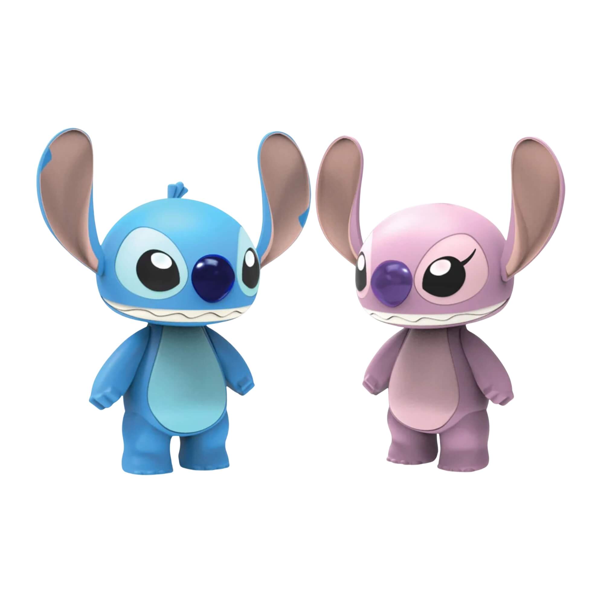 COMP Kit Bonecos Stitch e Angel Disney Articulado 24cm Elka