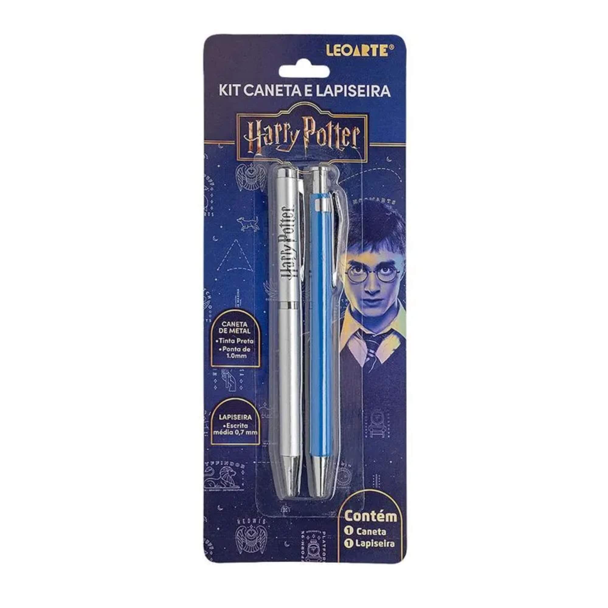 COMP Kit Harry Potter Canetas Leoarte para Decoração - Canetas + Carimbos