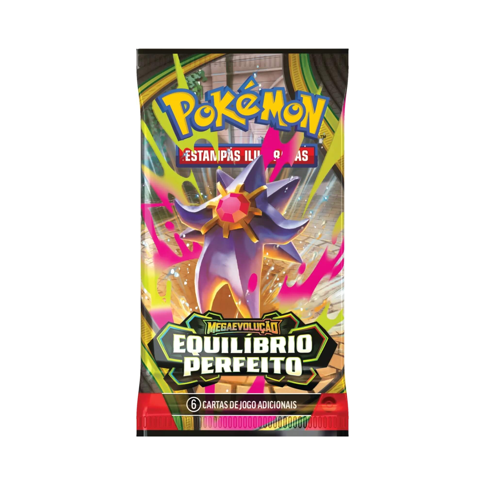 Combo de Booster Pokemon Megaevolução 3 Equilíbrio Perfeito Copag - 36870