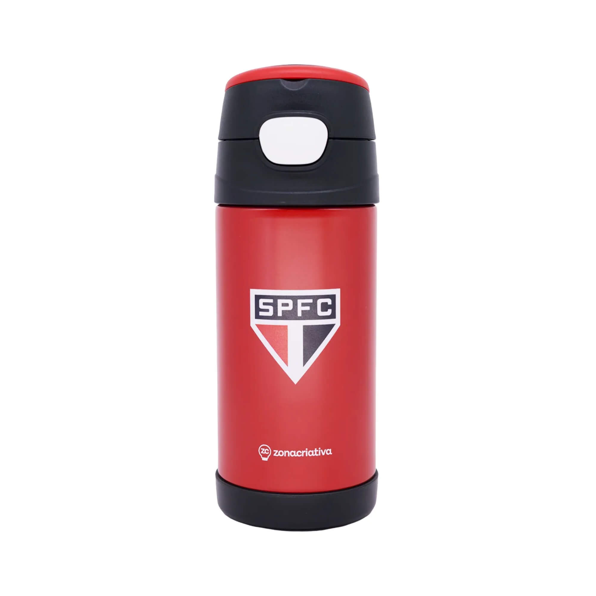 Garrafa Térmica Infantil Top Handle São Paulo 350ml Zona Criativa - 10073817