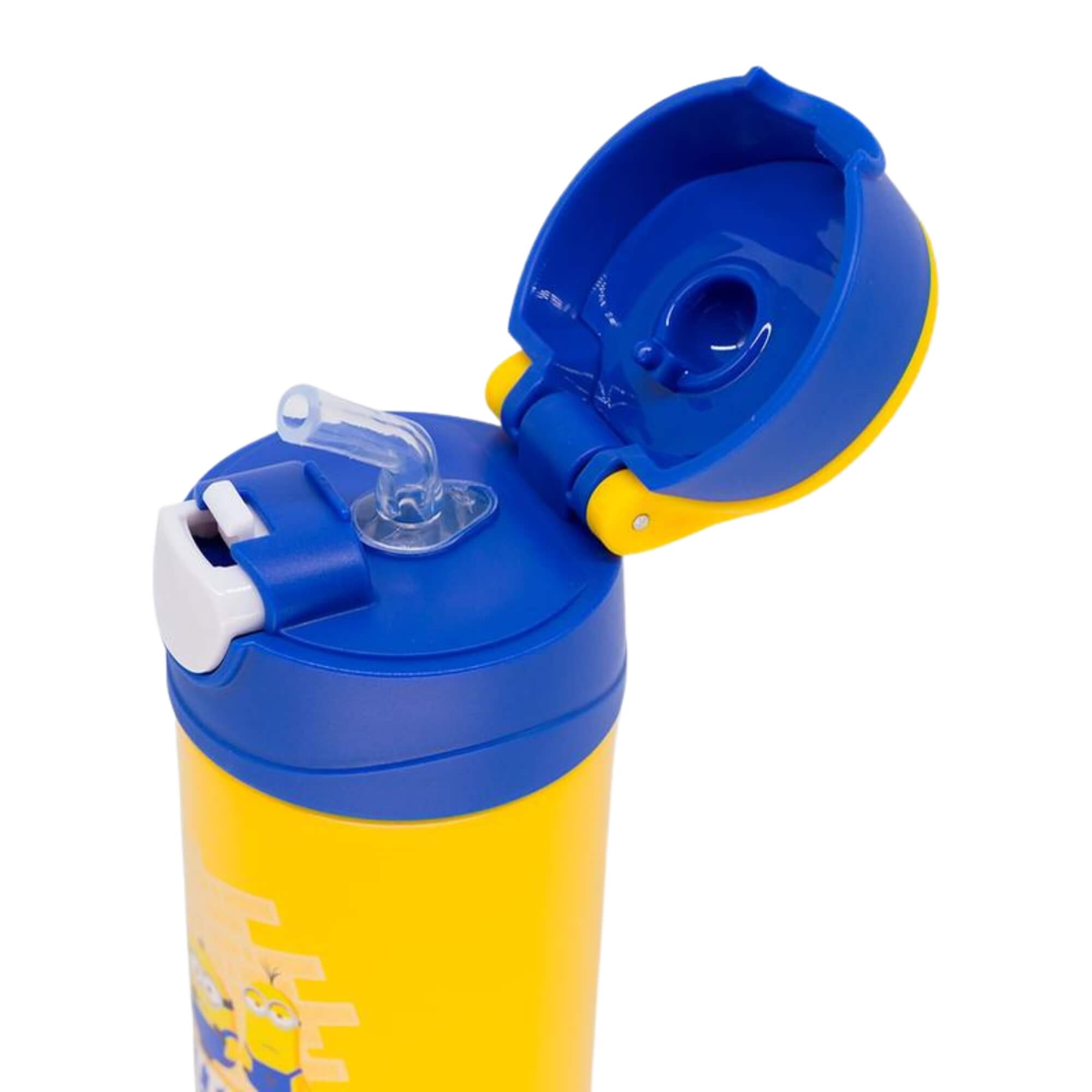 Garrafa Top Handle Infantil 350ml Minions Zona Criativa - 10073985