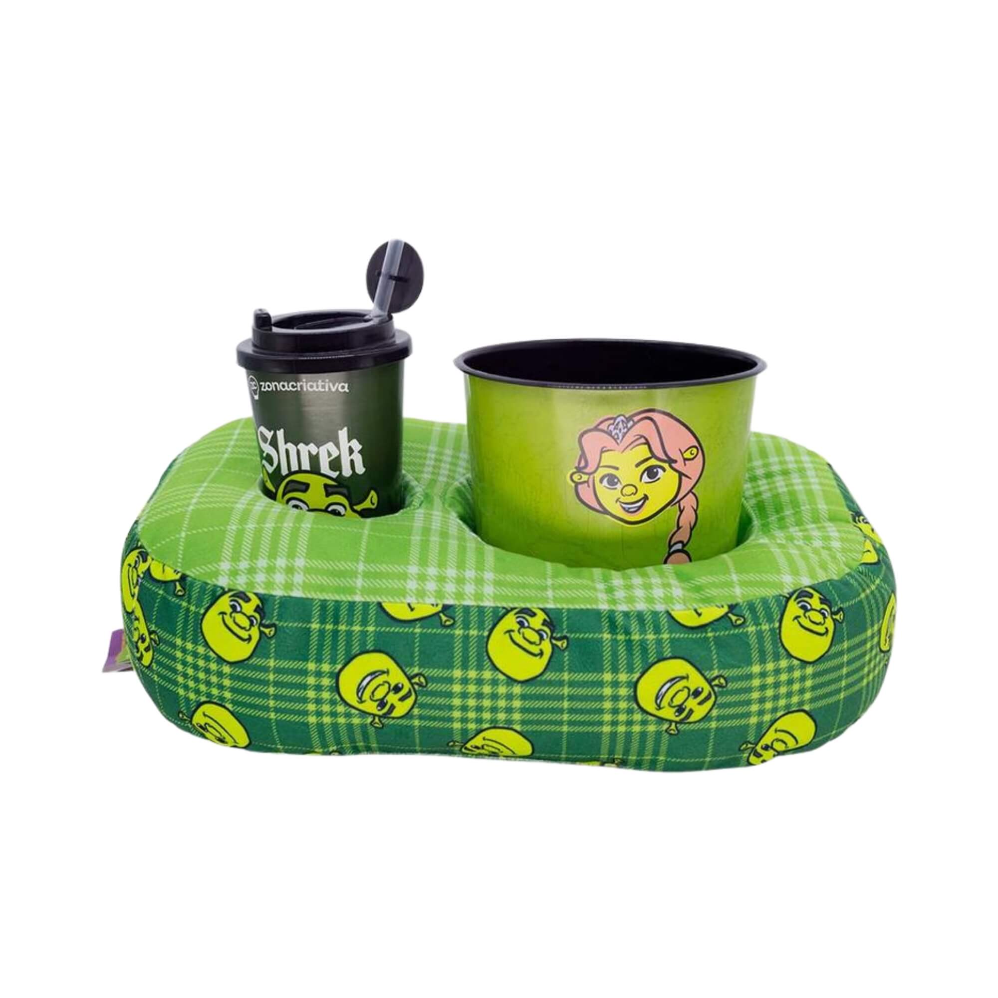 Kit Almofada Pipoca Infantil Shrek Zona Criativa - 10065587