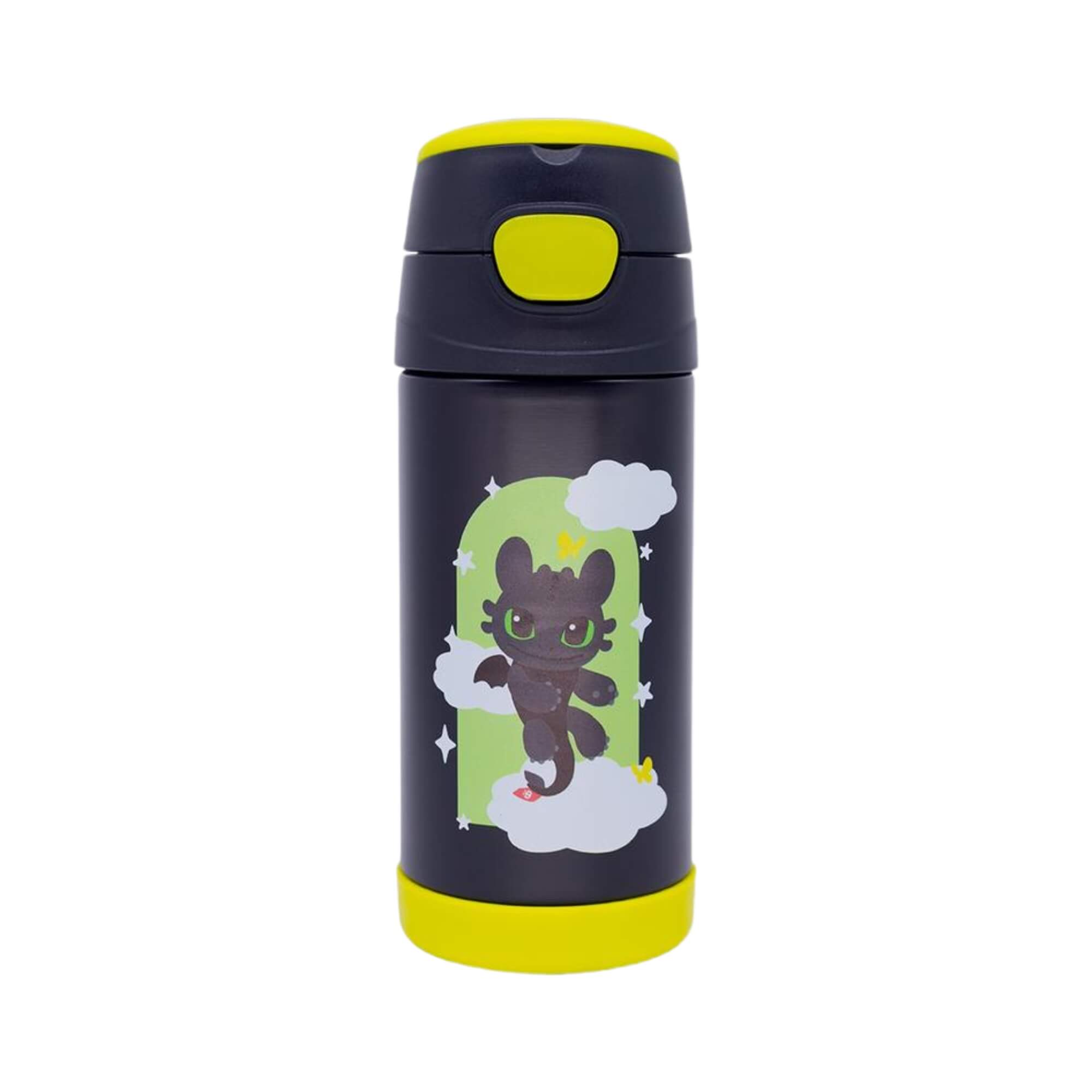 Garrafa Top Handle Infantil Furia da Noite 350ml Zona Criativa - 10074009