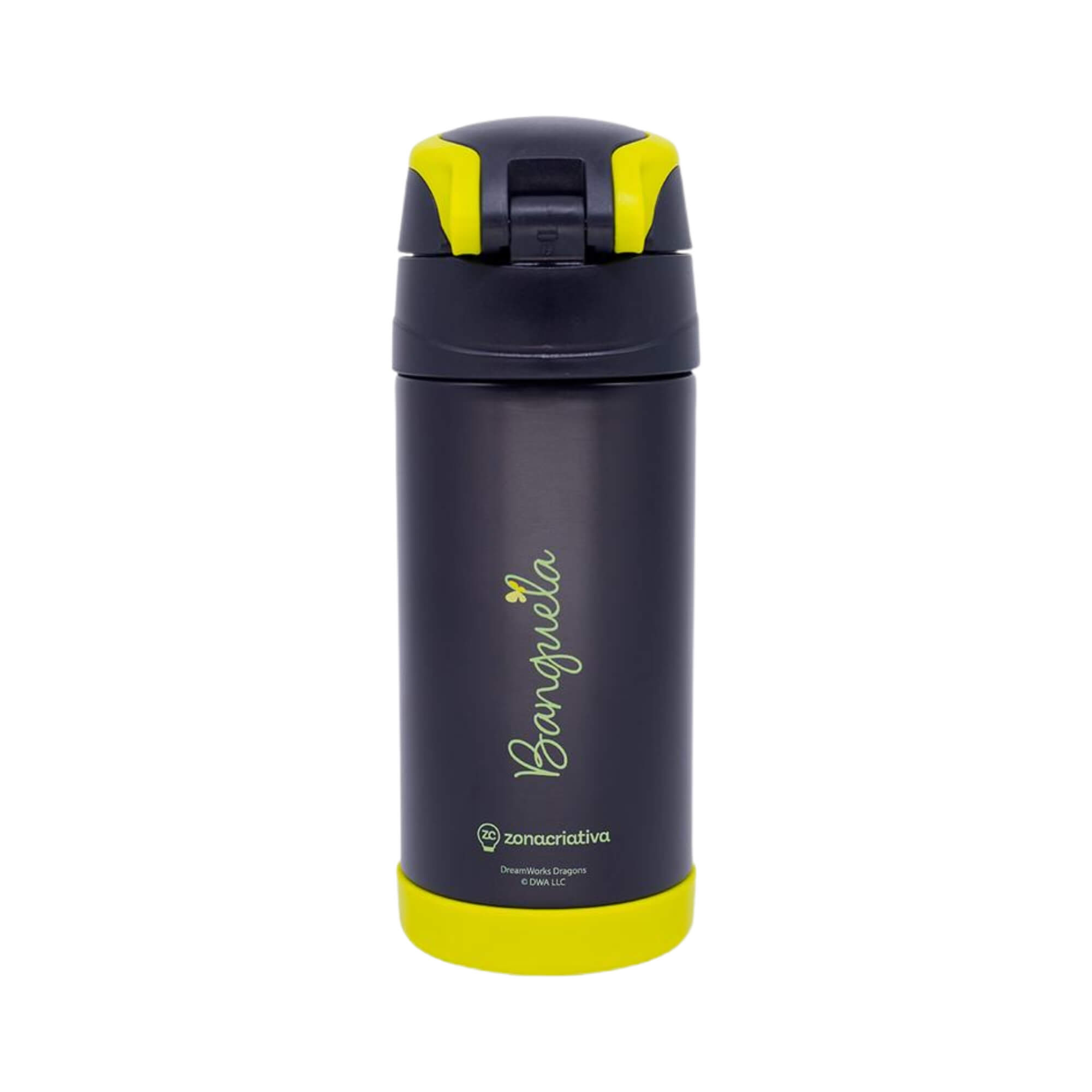Garrafa Top Handle Infantil Furia da Noite 350ml Zona Criativa - 10074009