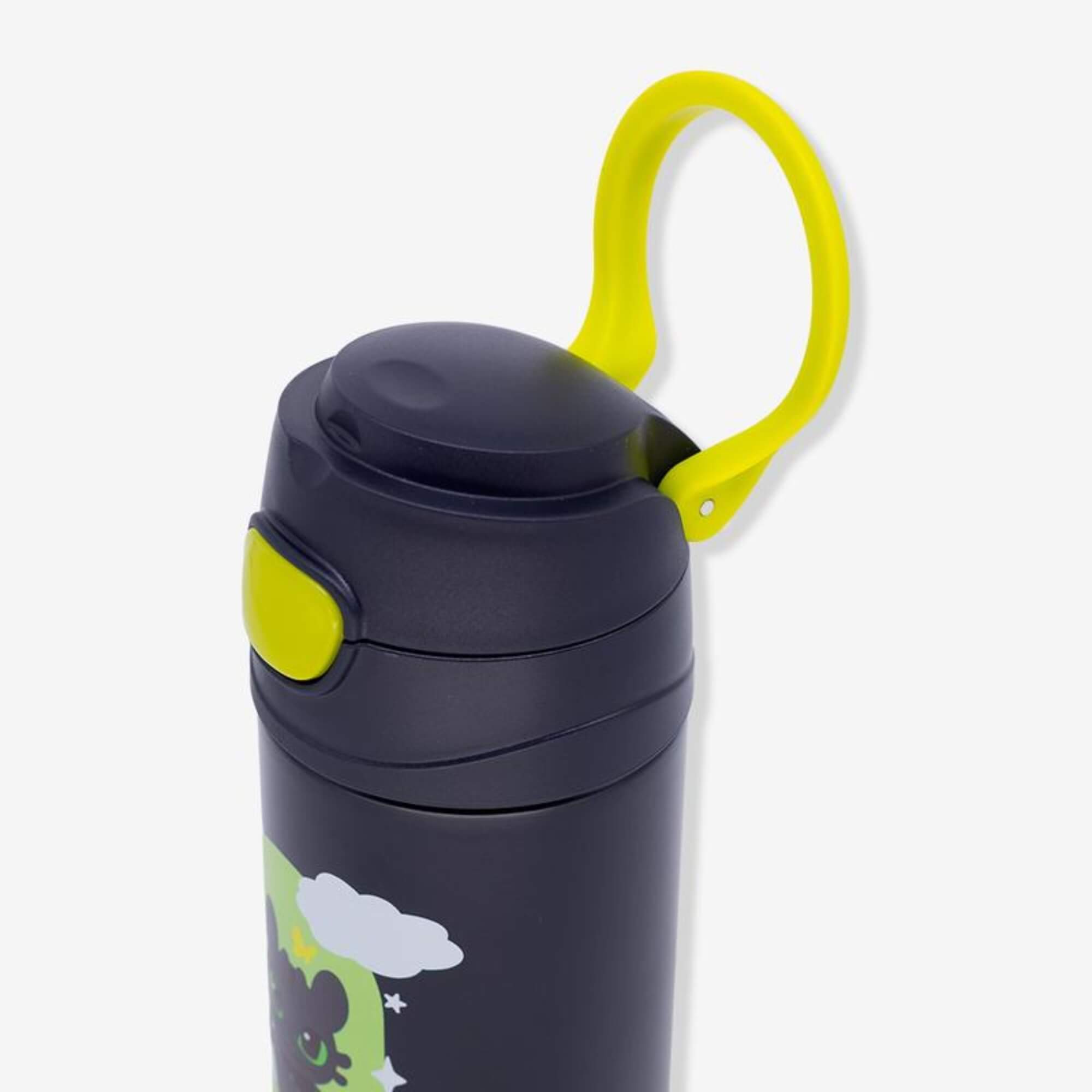 Garrafa Top Handle Infantil Furia da Noite 350ml Zona Criativa - 10074009