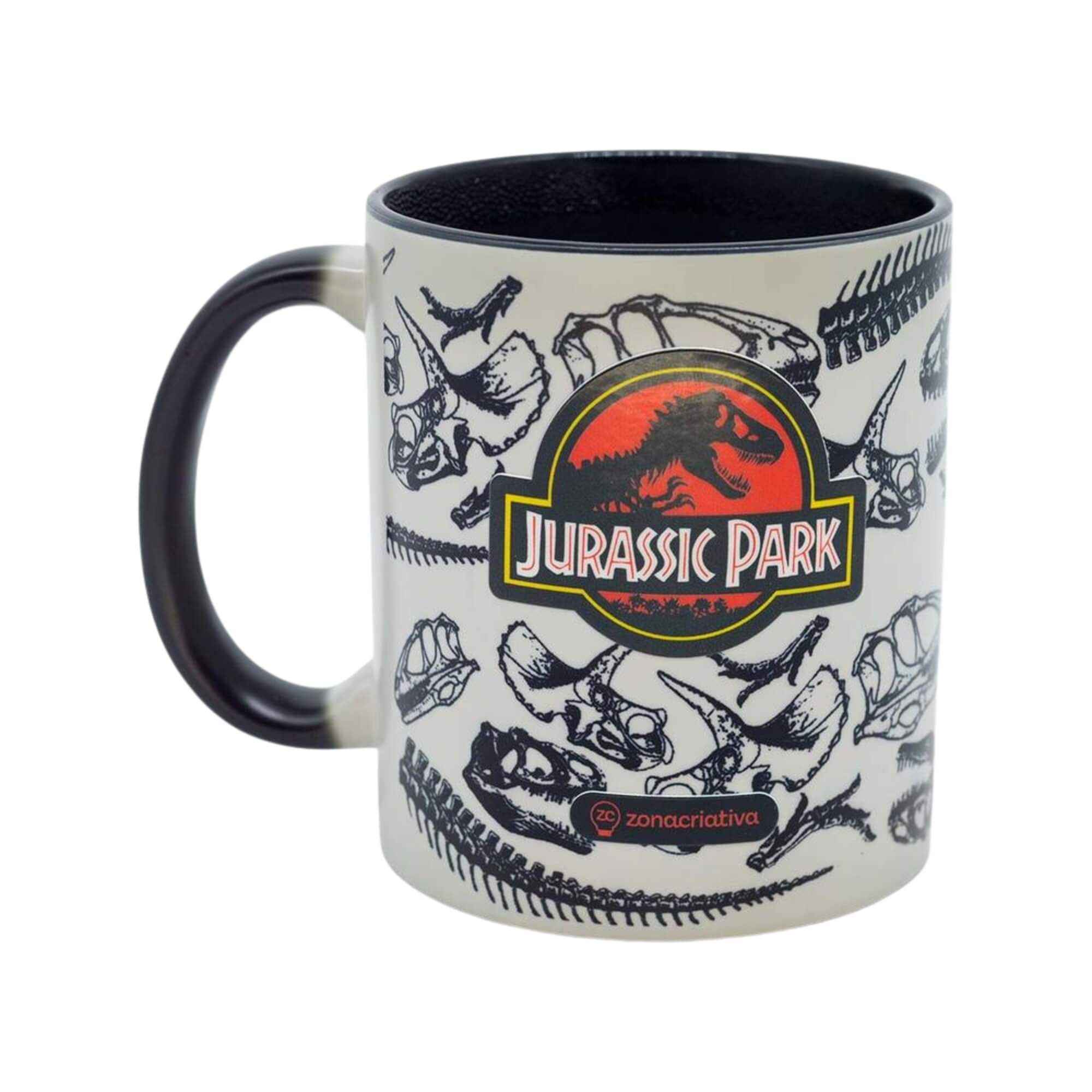 Caneca Magic Jurassic Park 350ml Zona Criativa - 10027029