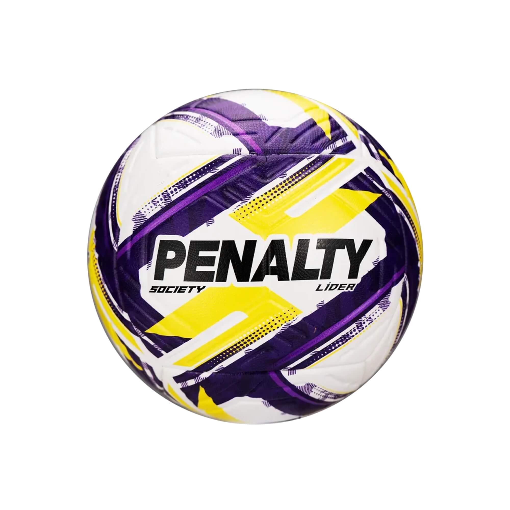 Bola Society Lider XXVI cor Branca e Amarela Penalty - 5214481017-U