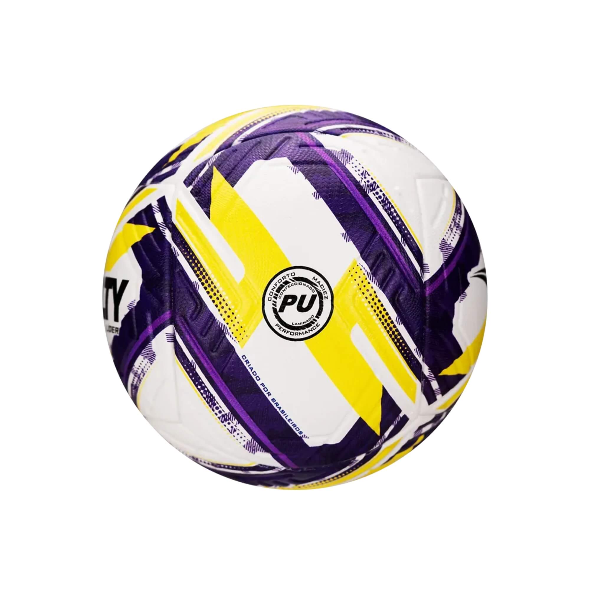 Bola Society Lider XXVI cor Branca e Amarela Penalty - 5214481017-U