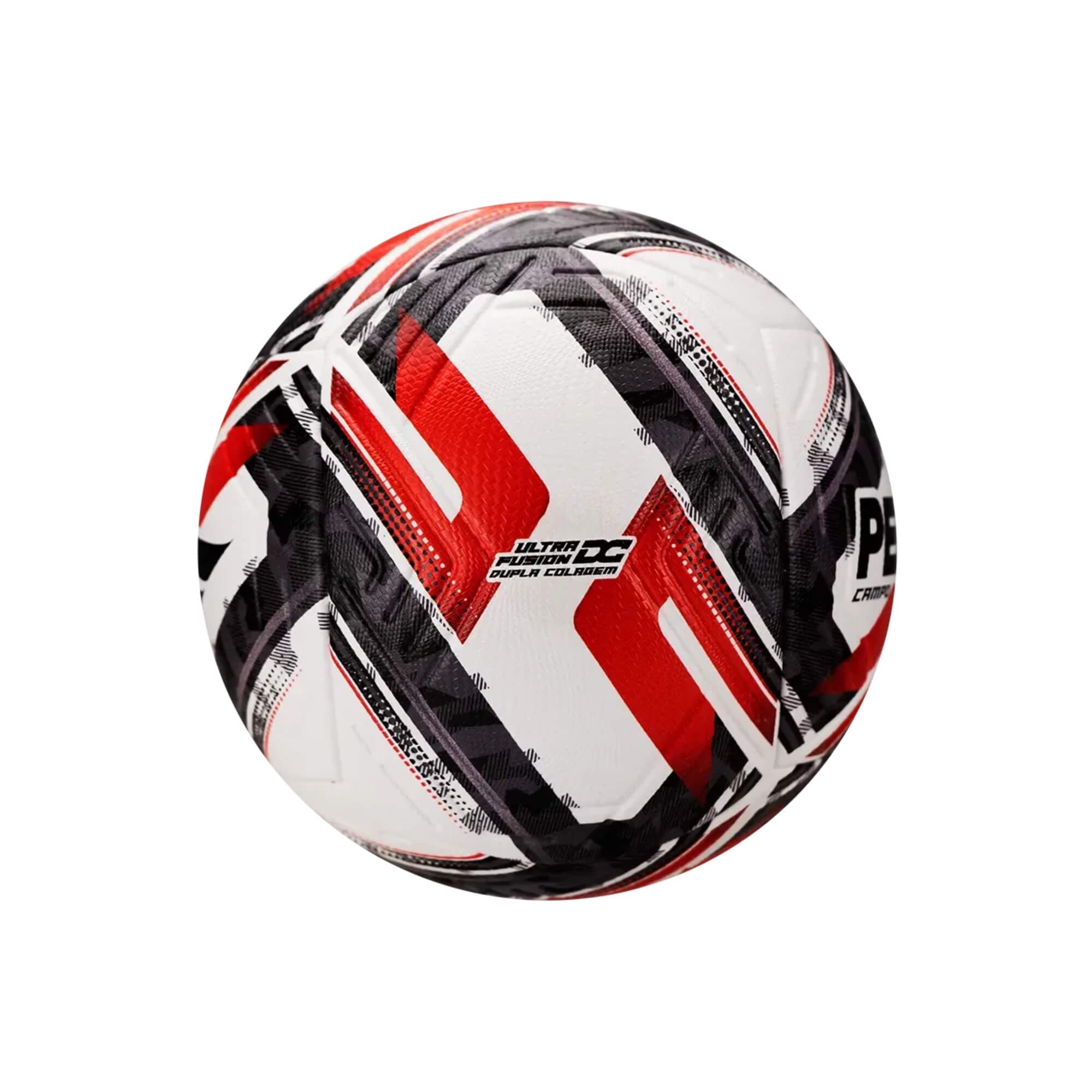 Bola de Futsal Lider XXVI Branca e Vermelha Penalty - 5214461160-U