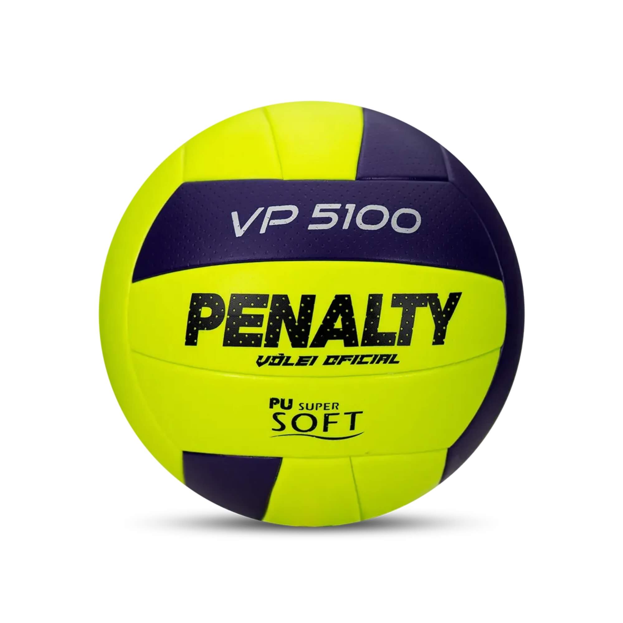 Bola de Volei VP 5100 XXVI Amarela e Roxa Penalty - 5214602400-U