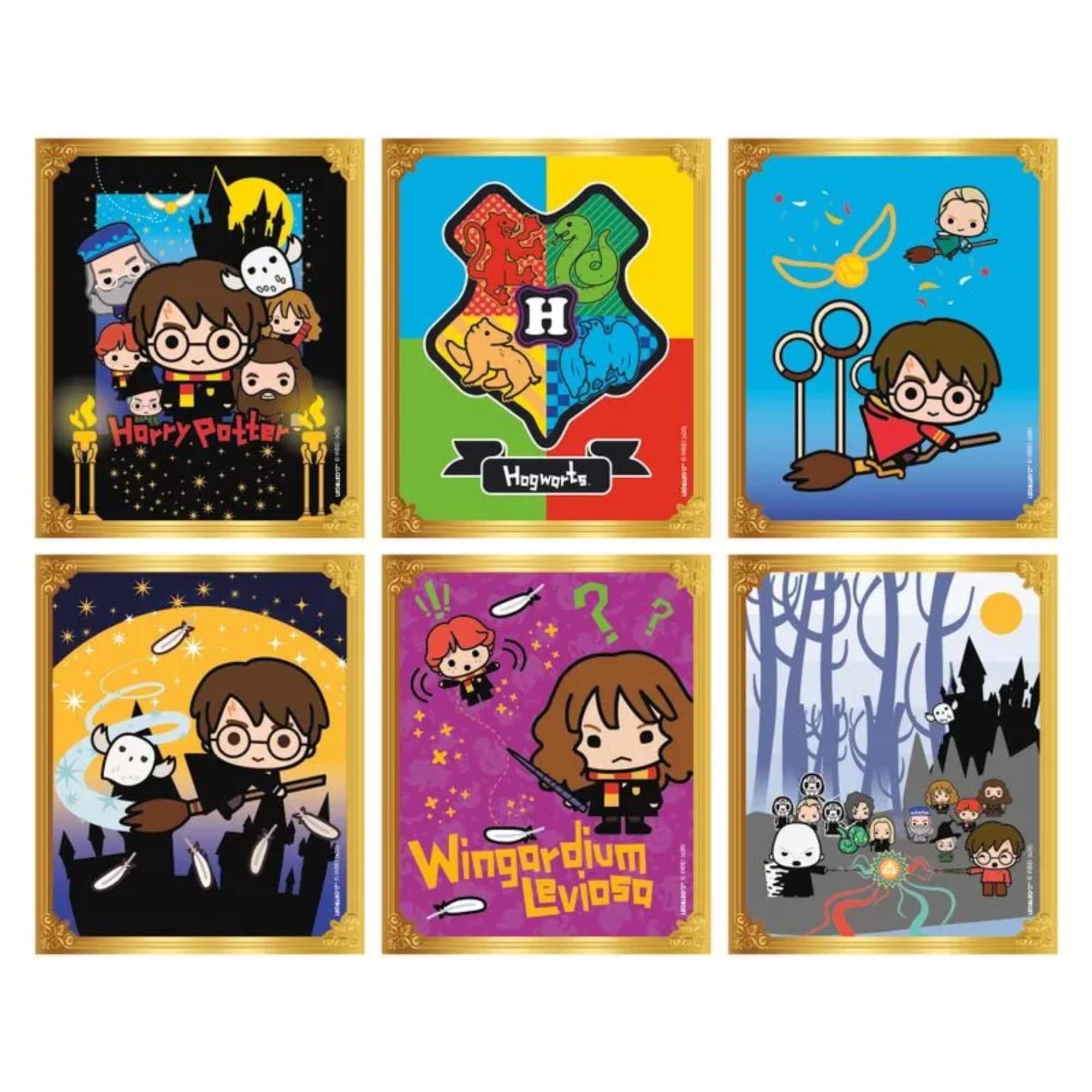 Raspadinha Mágica Harry Potter Envelope c/ 6 Cartelas Leo&Leo Leonora - 10647