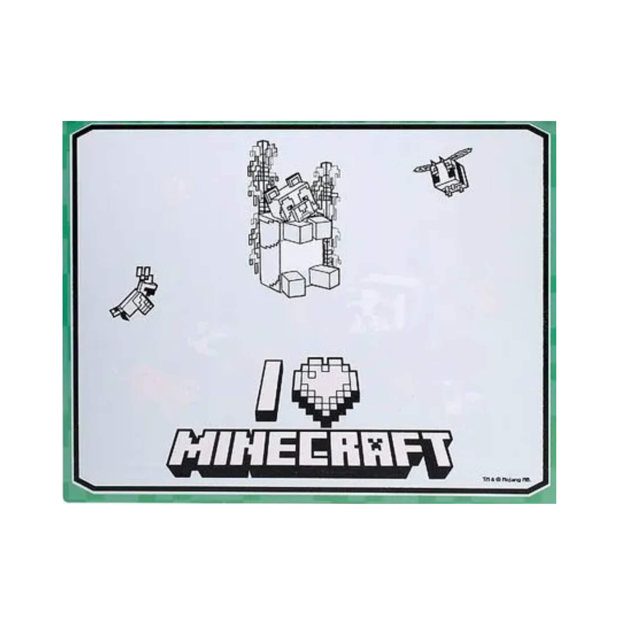 Livro de Colorir com Água Minecraft Oppbag Leo&Leo Leonora - 10653