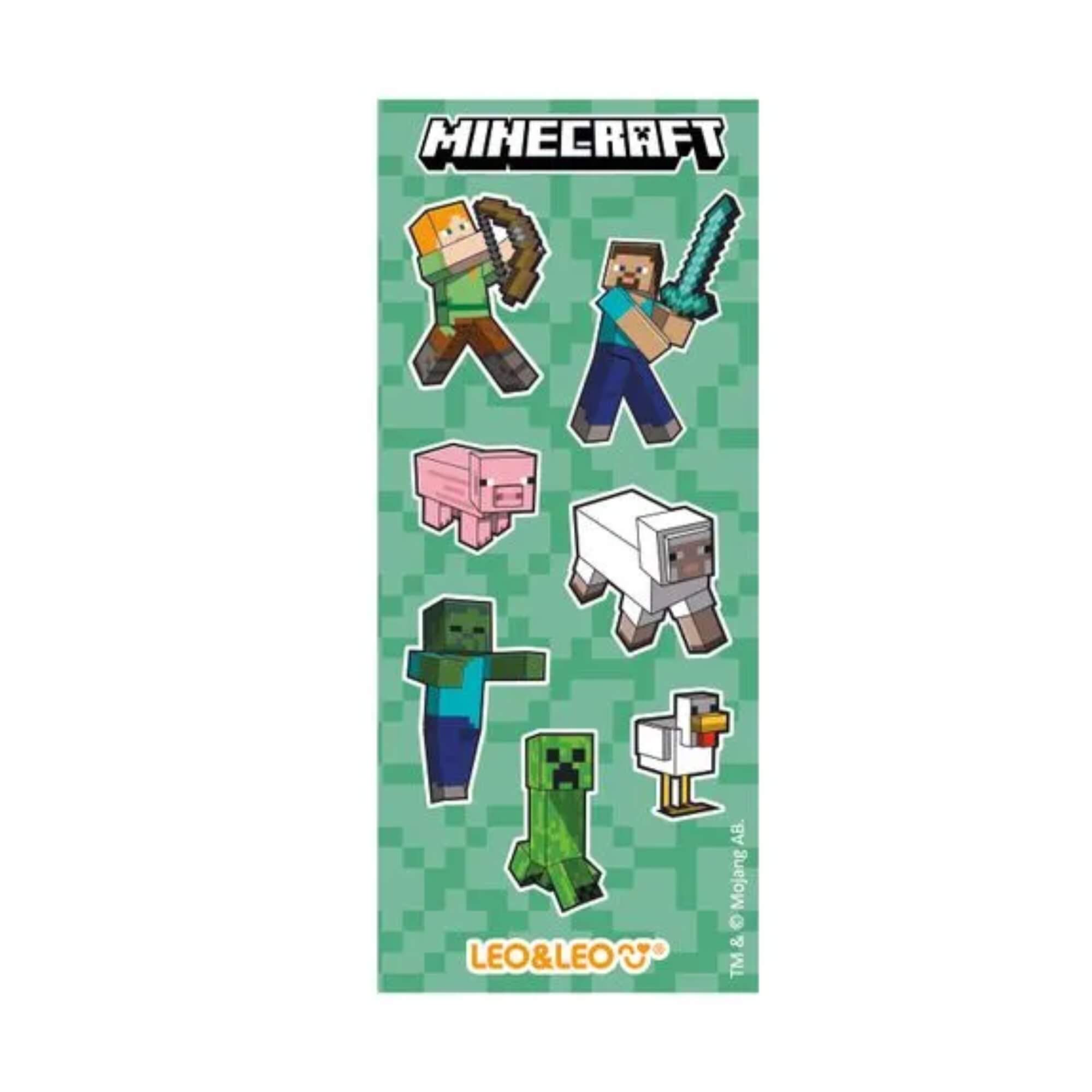 Kit de Pintura Assopra e Pinta Minecraft Leo&Leo Leonora - 10652