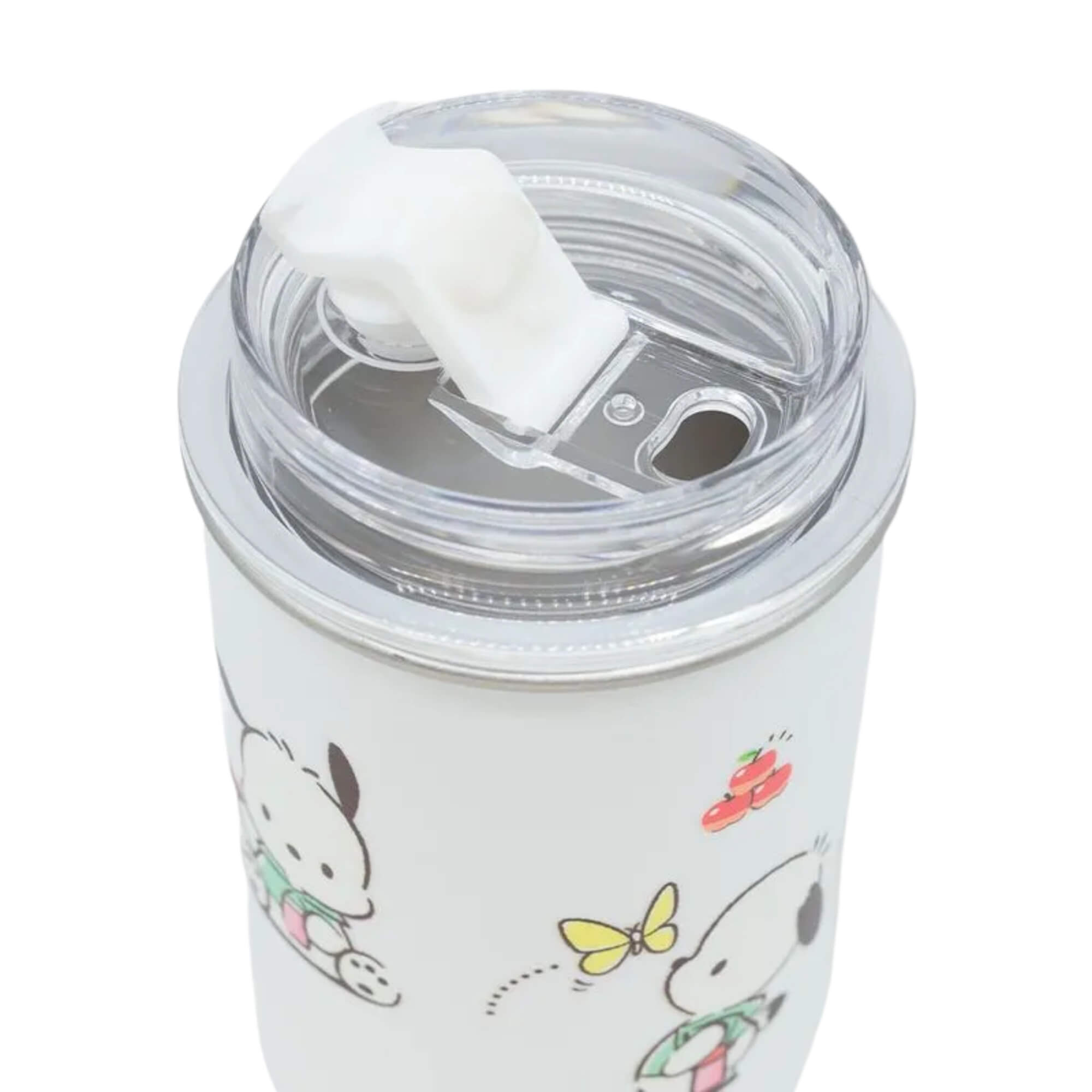 Copo Neo com Canudo 300ml Pochacco Hello Kitty Zona Criativa - 10026830