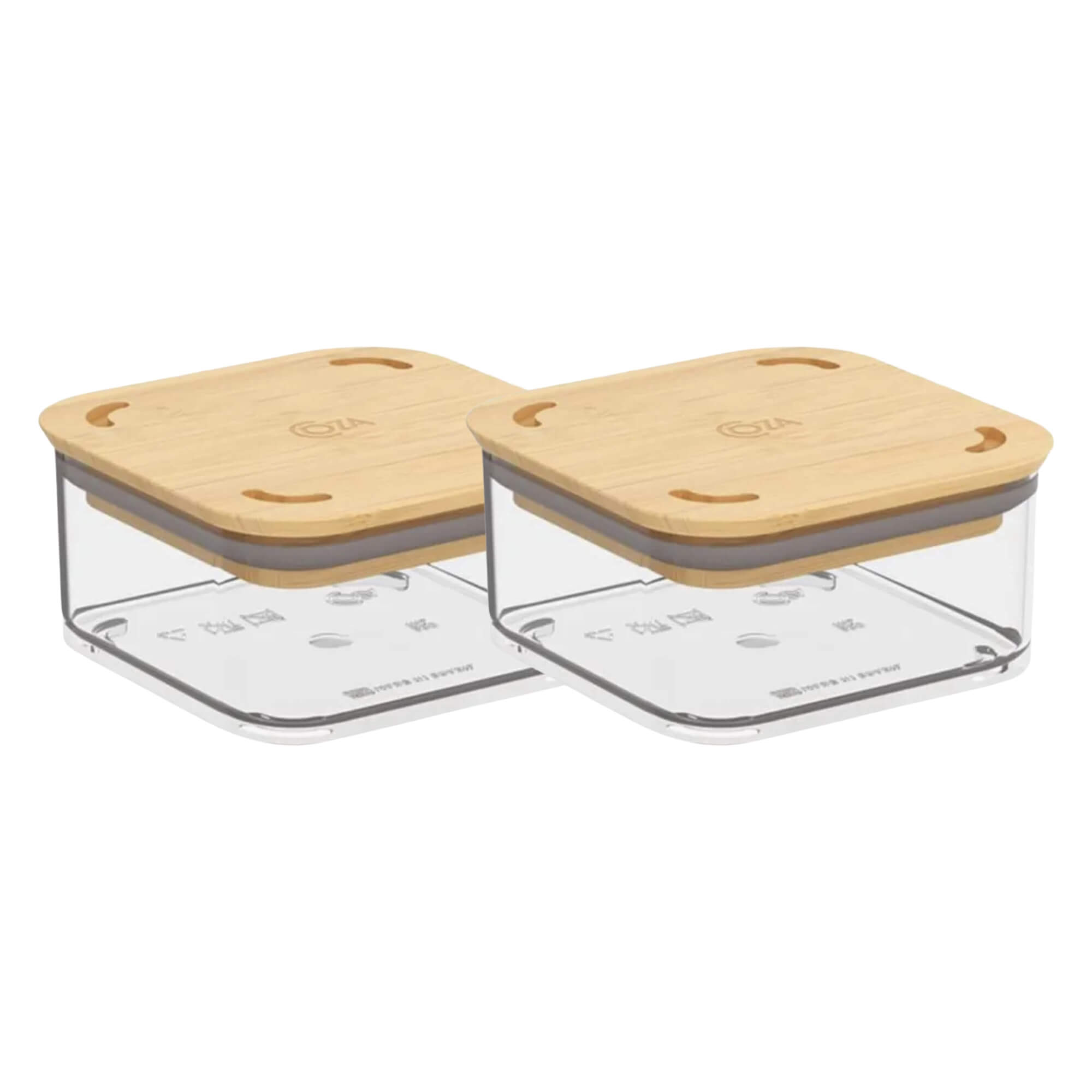 COMP Kit Organizador 2 Potes Herméticos 230ml Cada Brinox