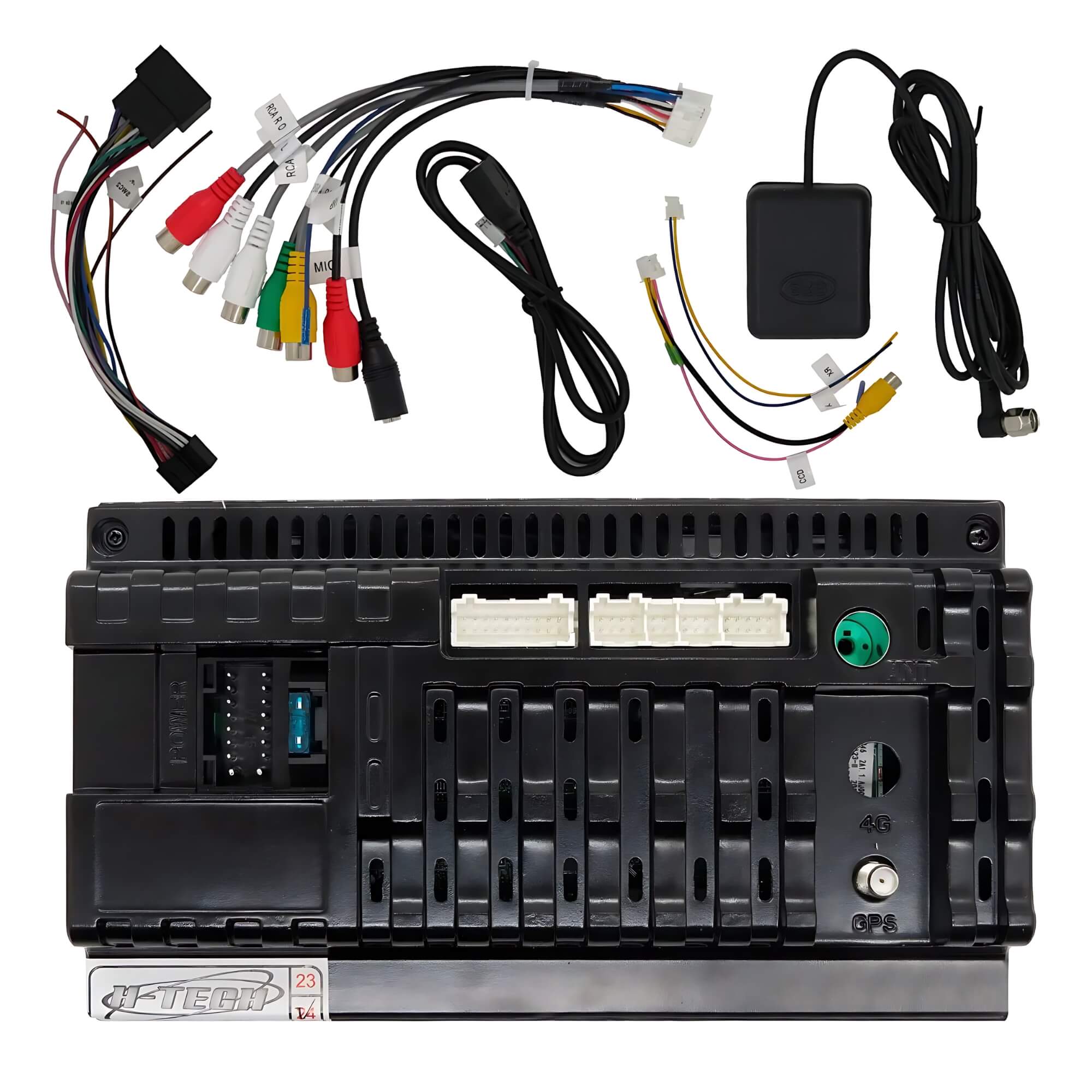 COMP Kit Multimidia Slim 7 Polegadas 2GB+32GB Padrão Japonês/Chines + Câmera de Ré Borboleta