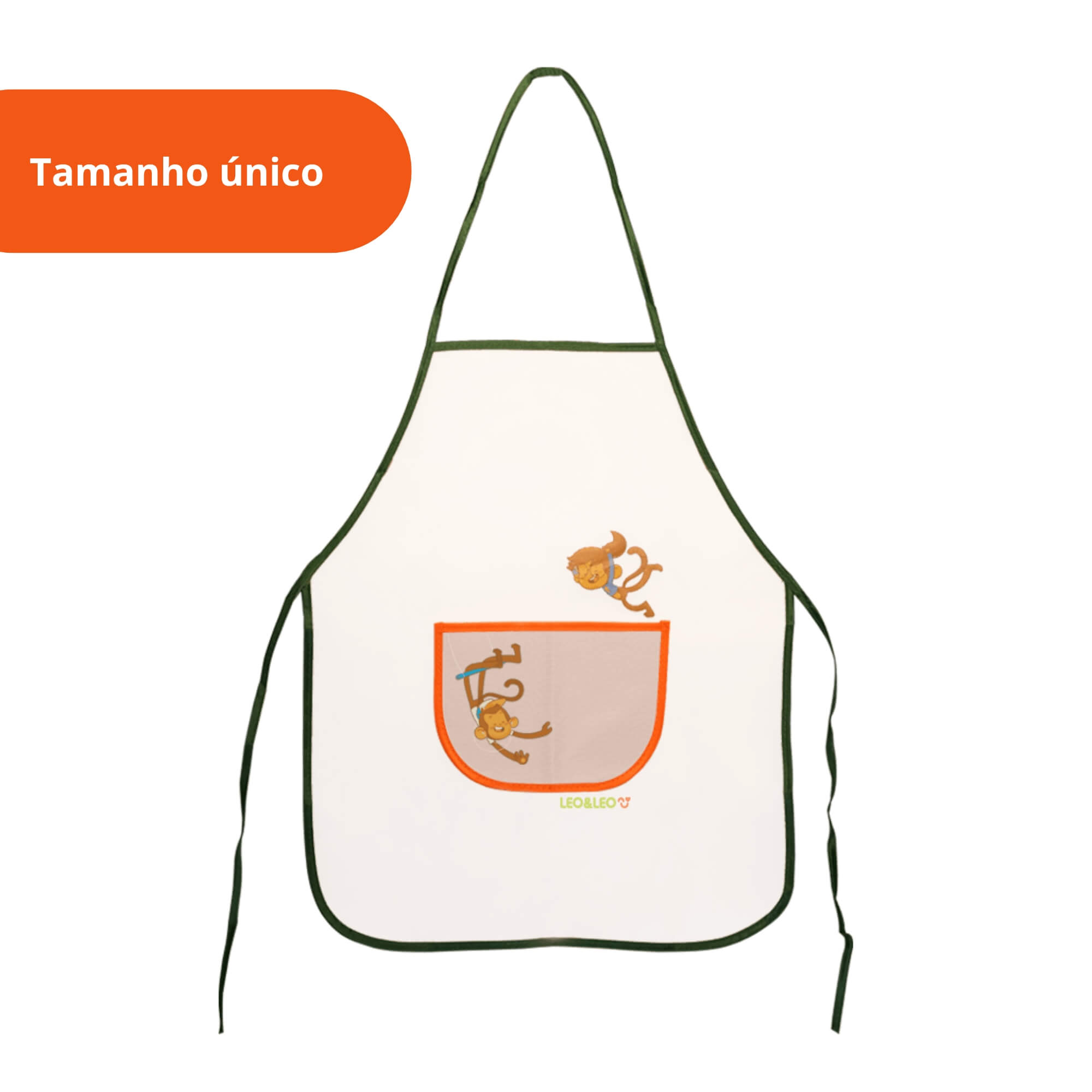 Avental Infantil Cristal Com Bolso Leo&Leo Leonora - 79902