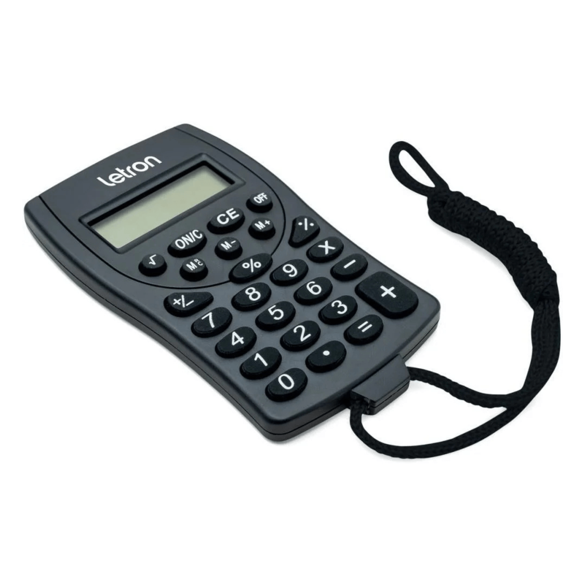 VAR Calculadora de Bolso 8 Dígitos com Cordão e Bateria (Escolha)