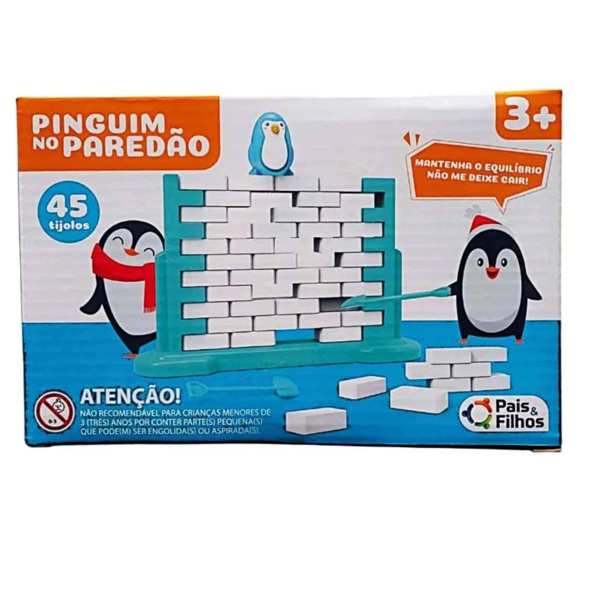 Jogo de Mesa Pinguim no Paredão Única Pais e Filhos - 792523-1