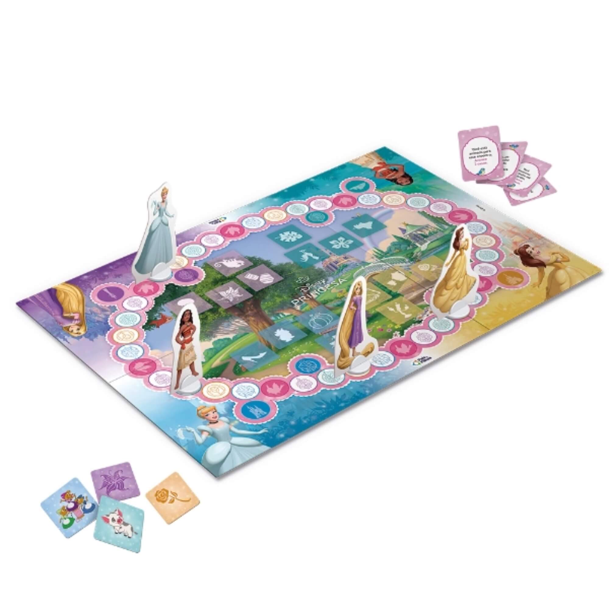 Jogo de Tabuleiro Festival das Princesas Disney Pais e Filhos - 793594
