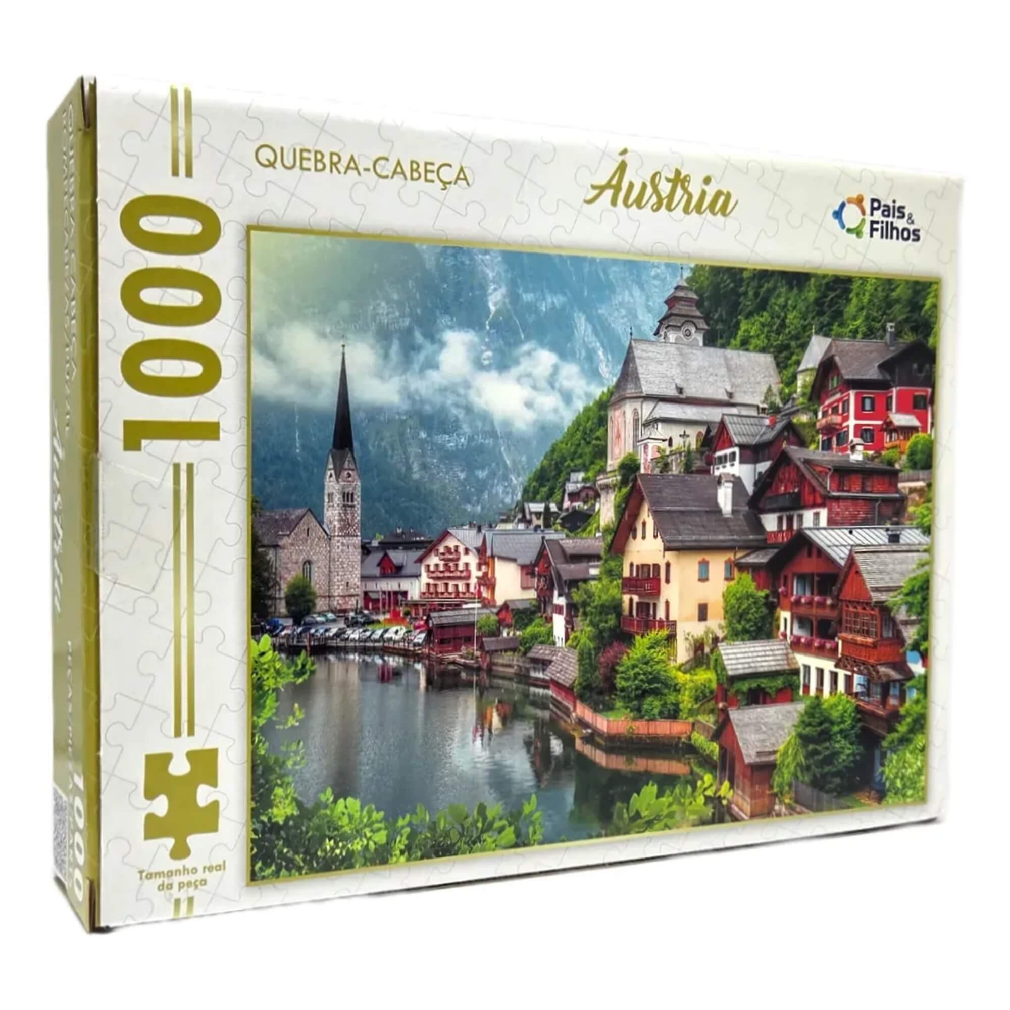 Jogo Quebra-Cabeça Áustria 1000 Peças Pais e Filhos - 793598-1