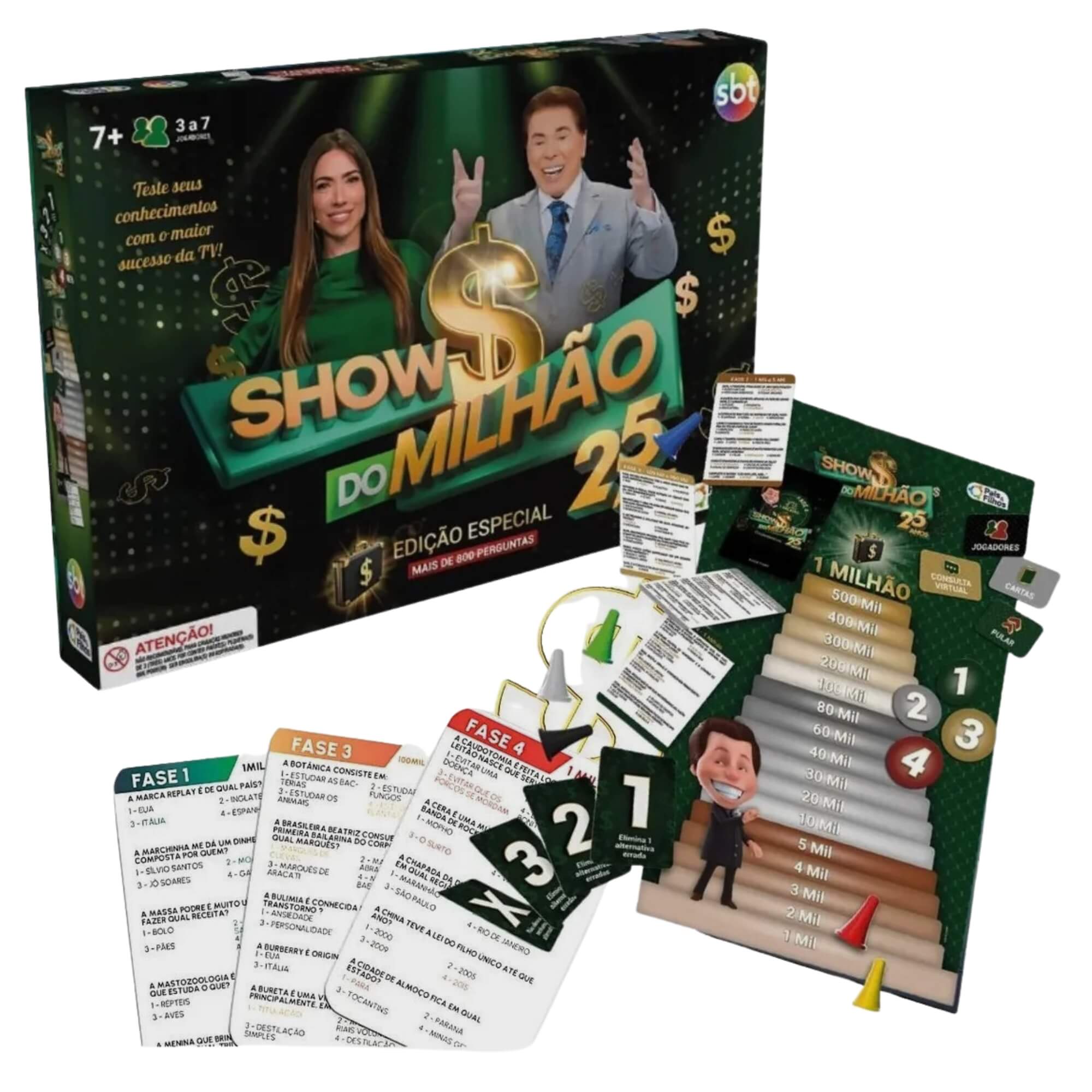 Show do Milhão Edição Especial 25 Anos Pais e Filhos - 793993-1