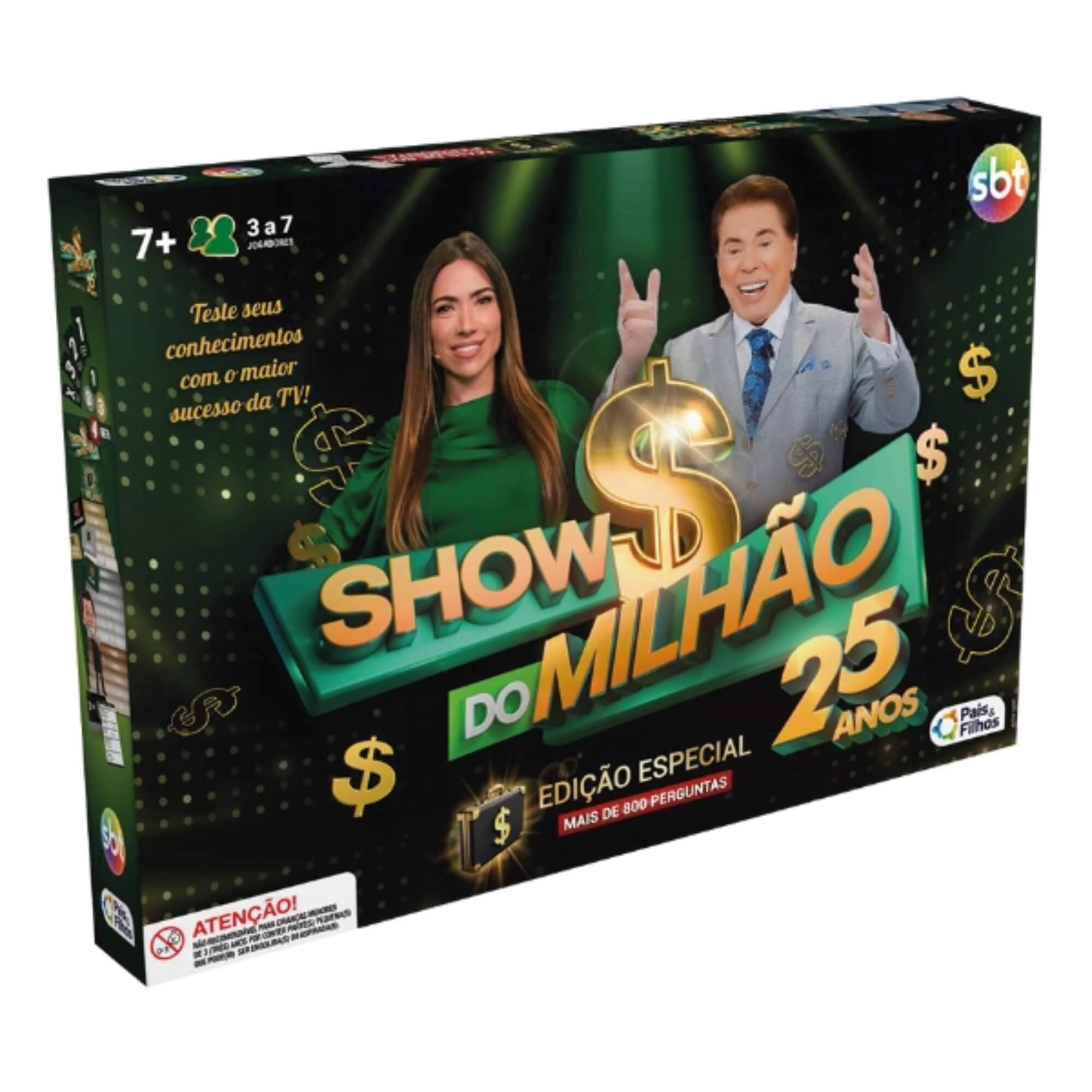 Show do Milhão Edição Especial 25 Anos Pais e Filhos - 793993-1