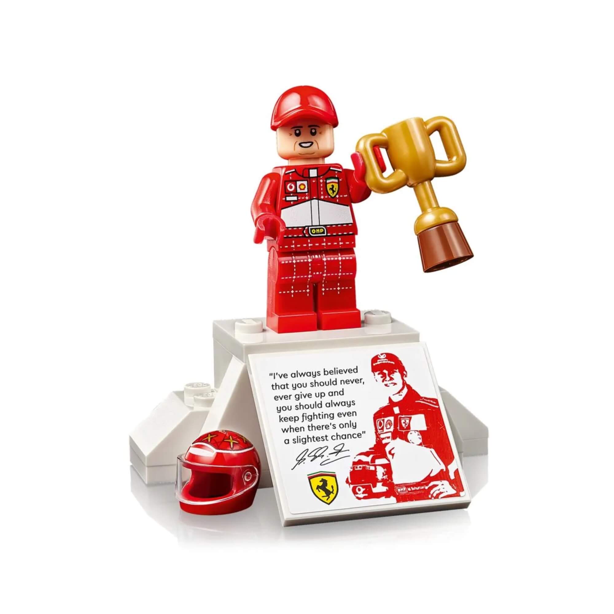 LEGO Icons Ferrari F2004 e Michael Schumacher - 4111111375