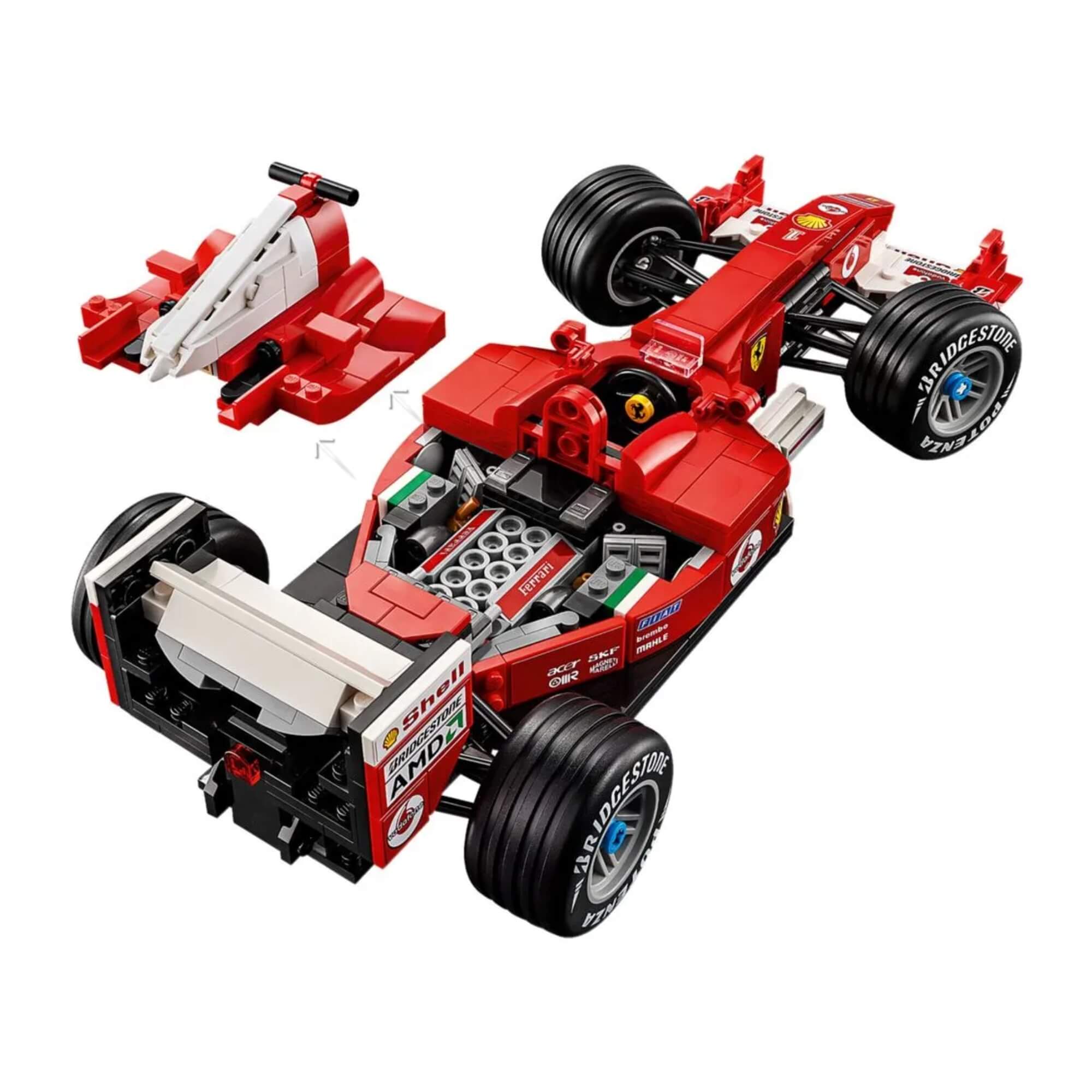 LEGO Icons Ferrari F2004 e Michael Schumacher - 4111111375