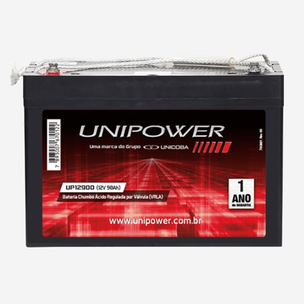 Bateria para Nobreak Interna Selada 12V 9Ah Unipower - UP1290