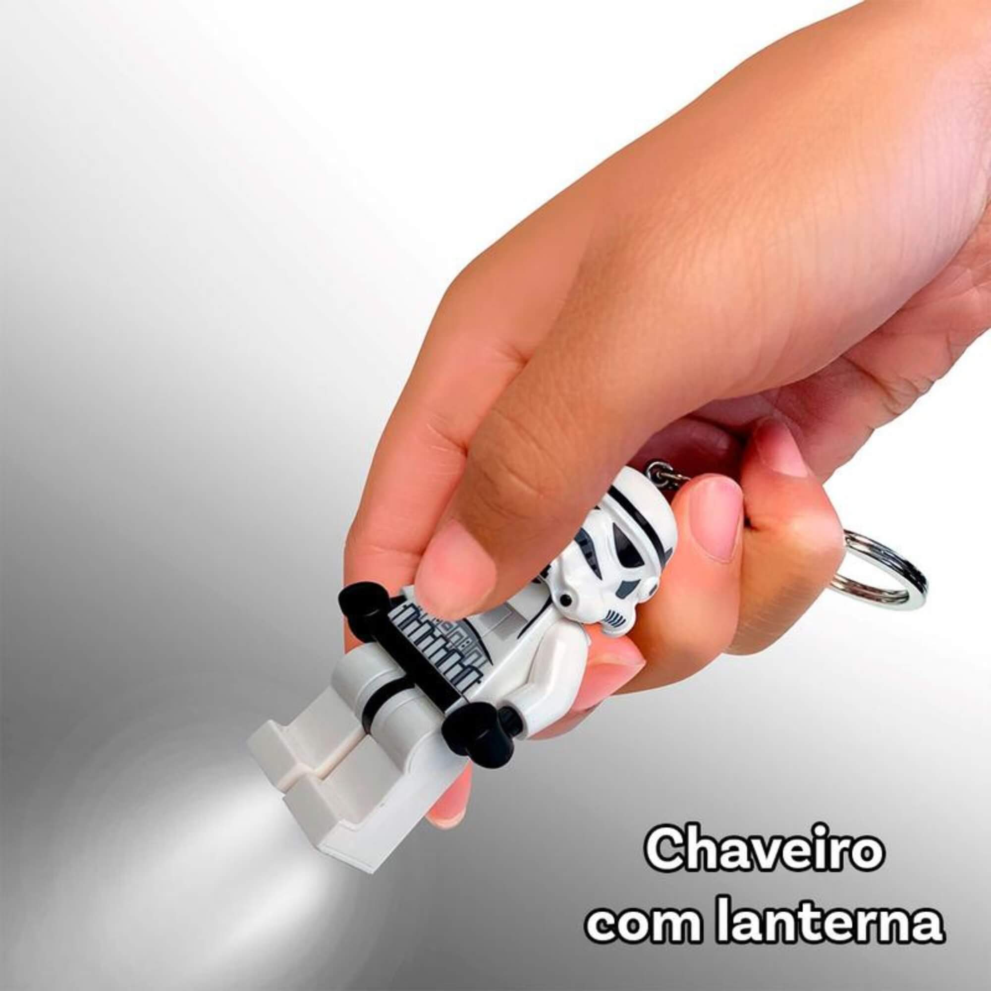 Chaveiro Star Wars The Mandalorian Sortido e Unitário Zona Criativa - 53536P