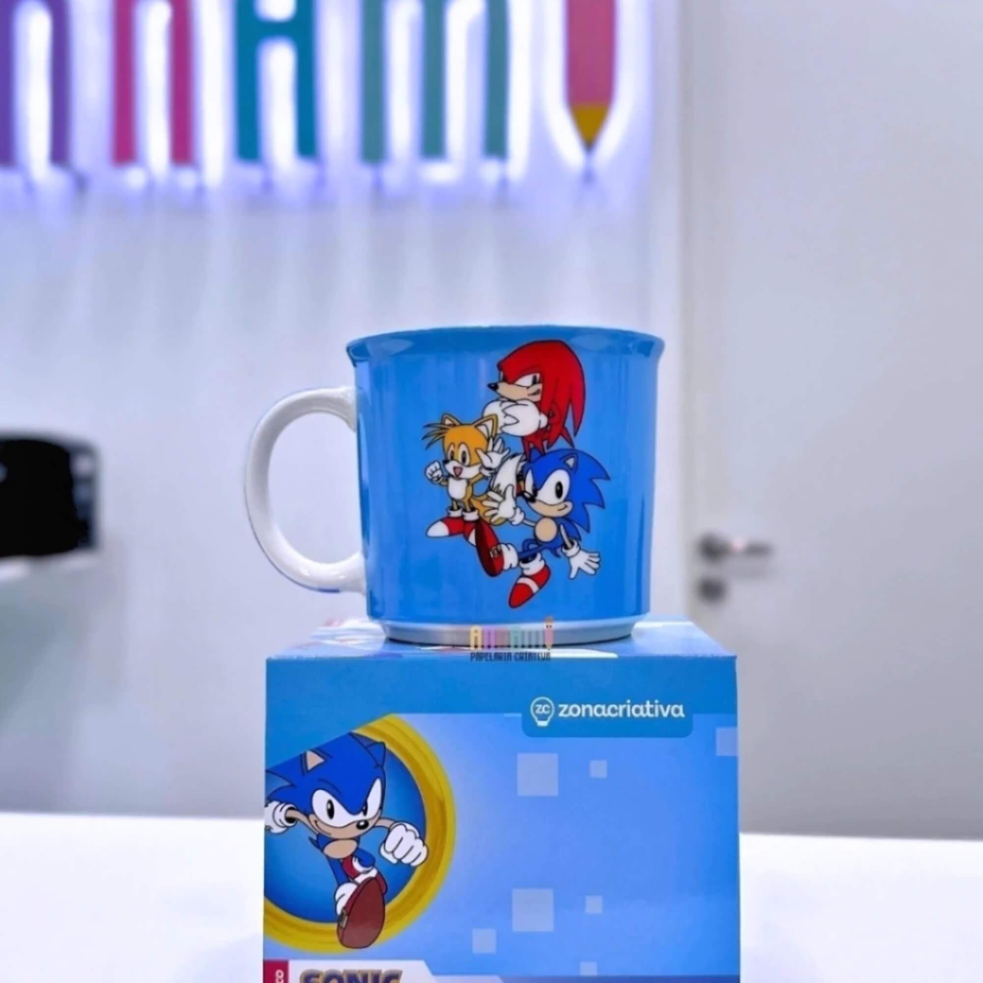Caneca Tom 350ml Sonic Zona Criativa - 10025102