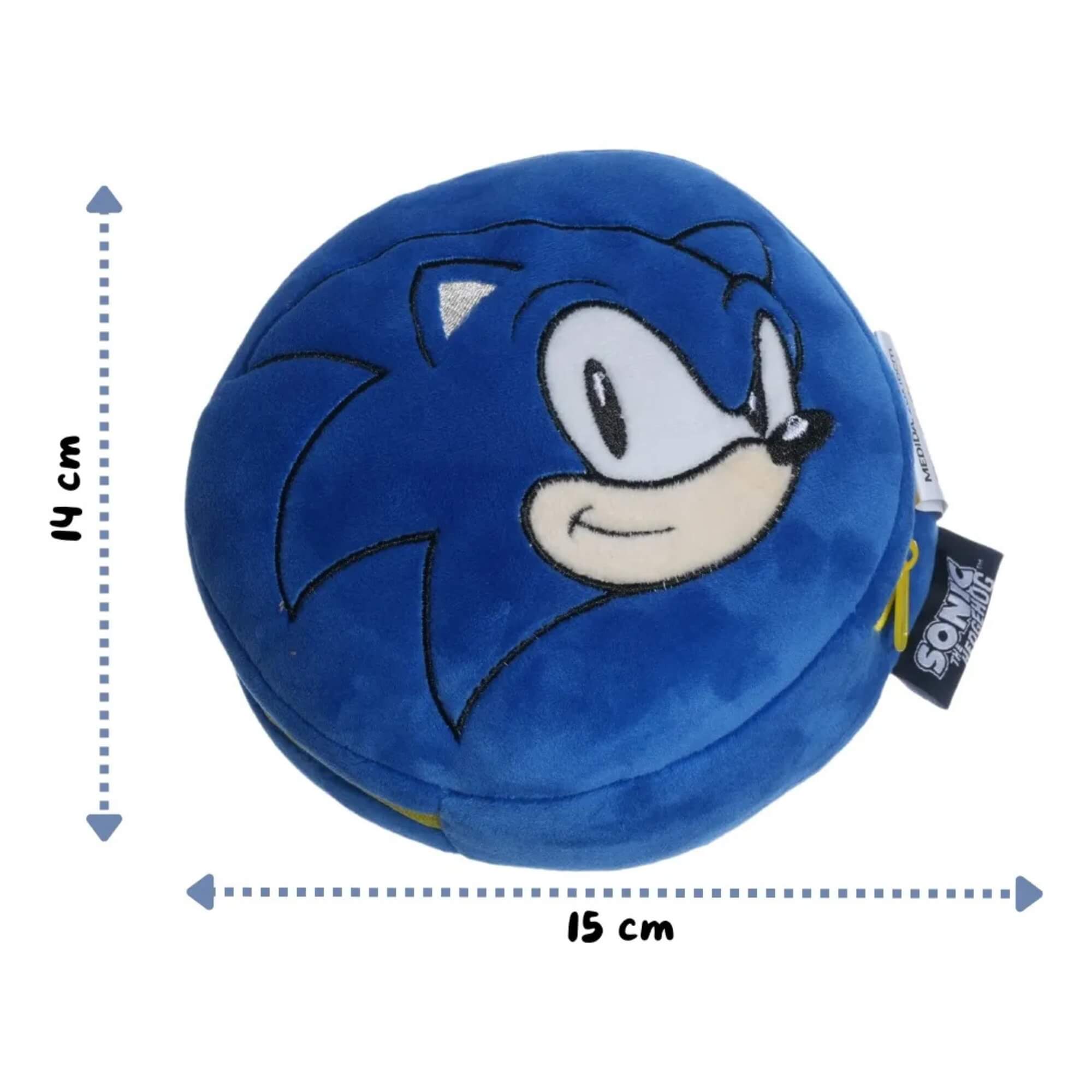 Máscara de Dormir 2 em 1 Sonic Zona Criativa - 10072986