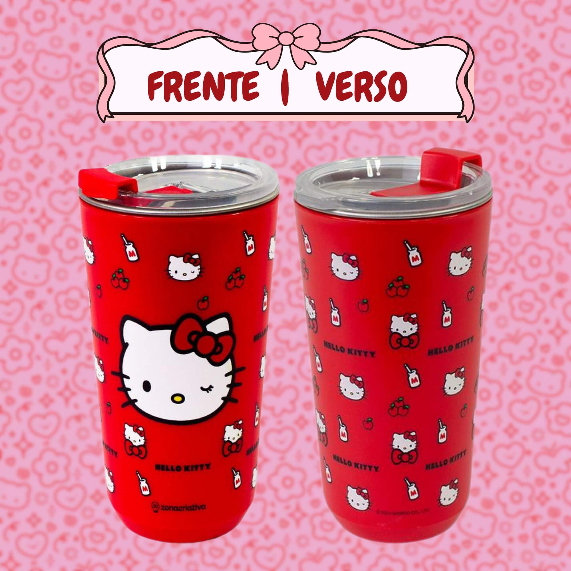 Copo Sky 500ml Hello Kitty Zona Criativa - 10025961