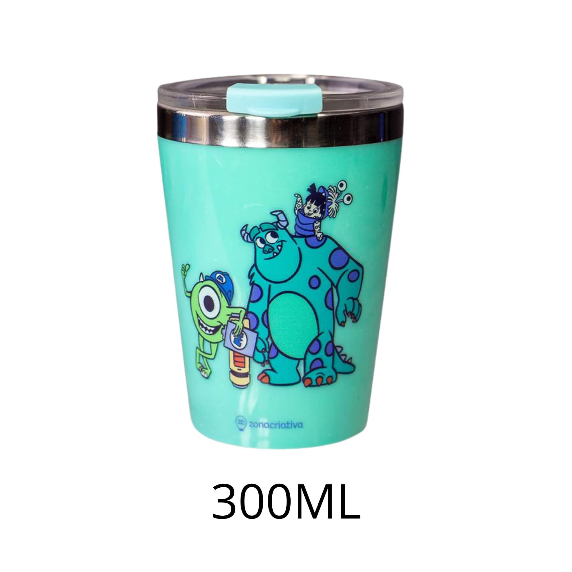 Copo Viagem Snap 300ml Monstros S.A Zona Criativa - 10026049